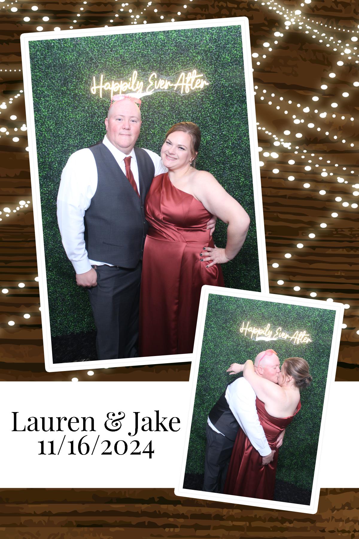 Lauren & Jake | View more photos from the event at gallery.photoboothcincy.com/u/PhotoBoothCincy/Lauren-Jake