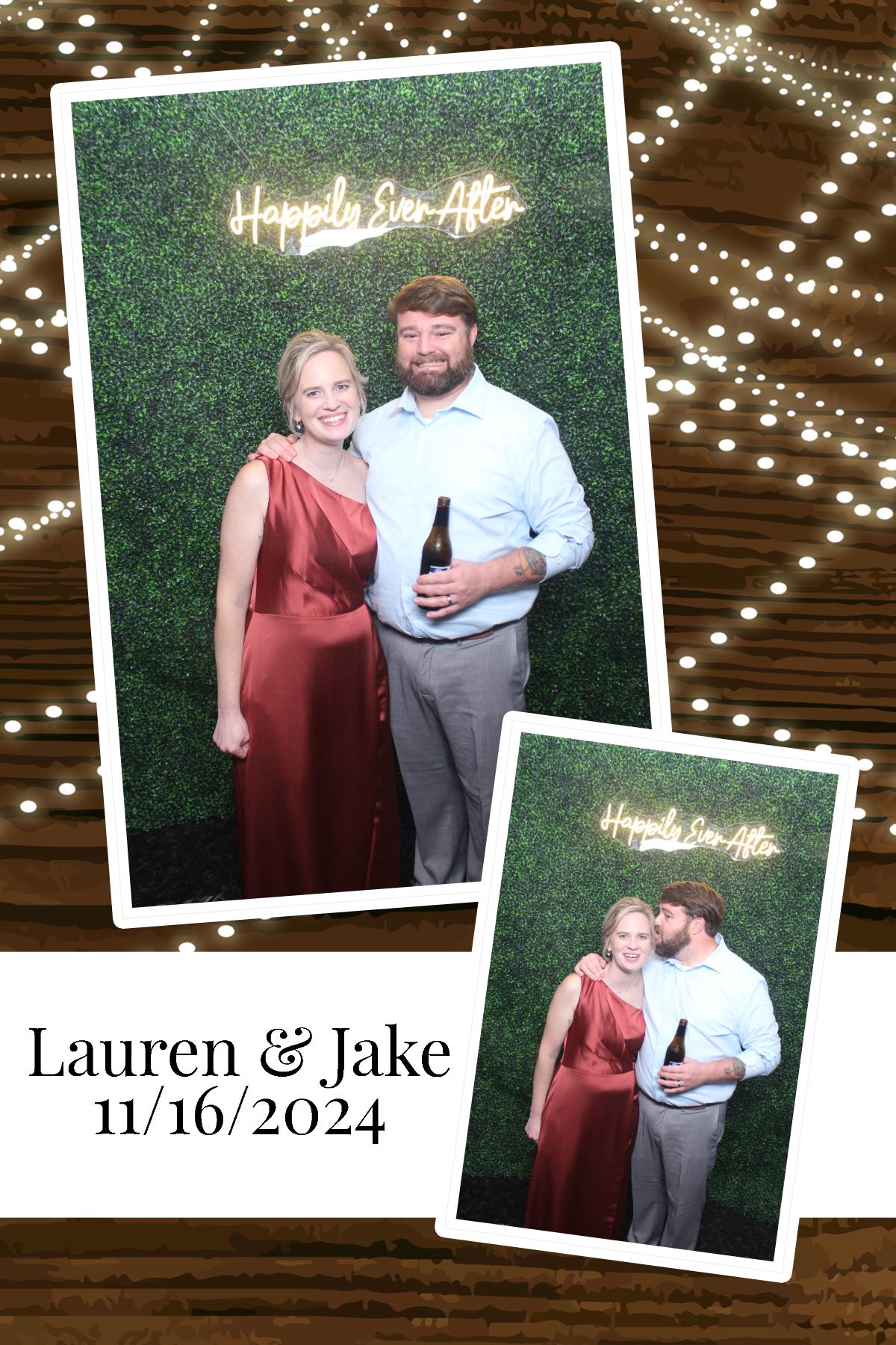 Lauren & Jake | View more photos from the event at gallery.photoboothcincy.com/u/PhotoBoothCincy/Lauren-Jake