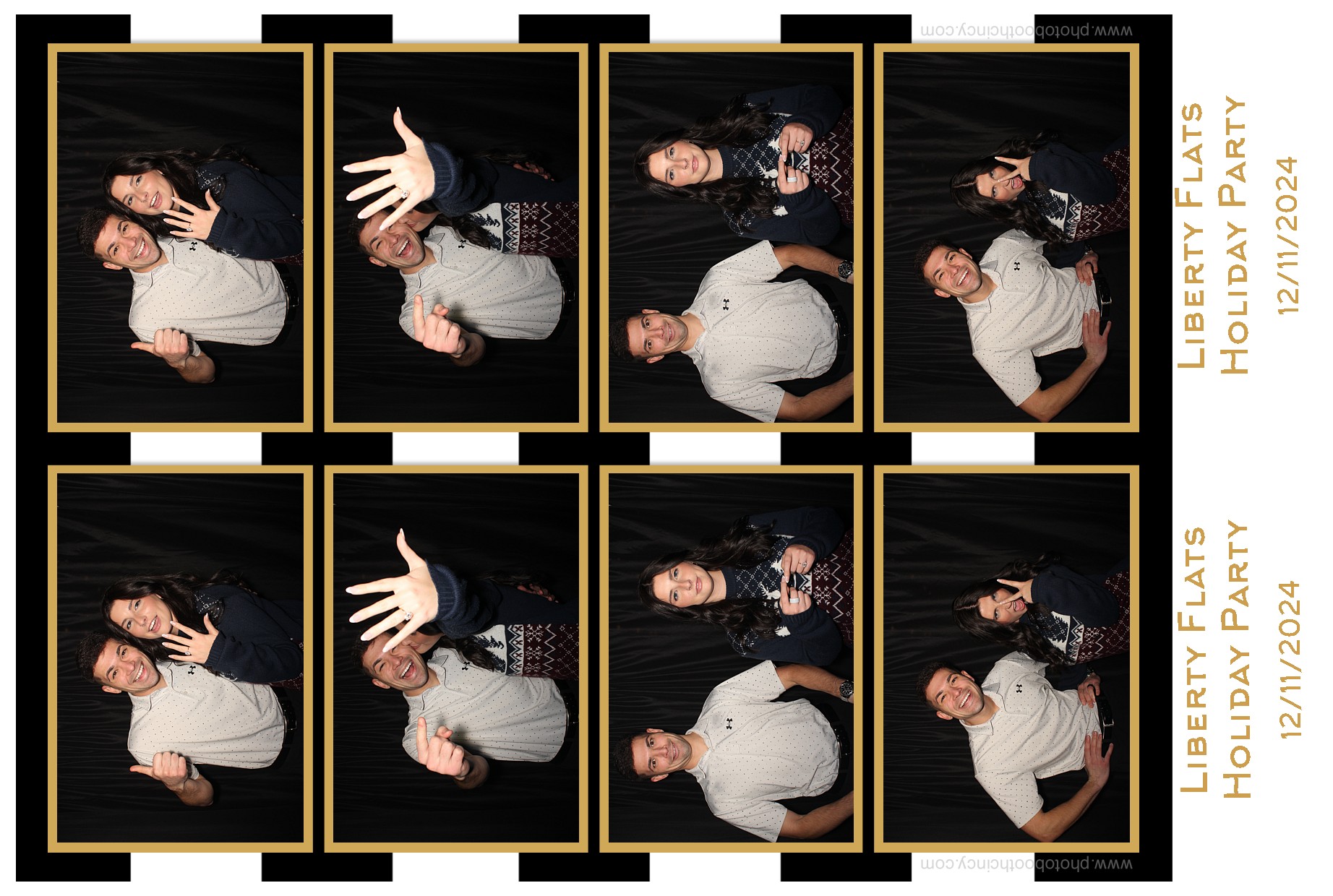 Liberty Flats Holiday Party | View more photos from the event at gallery.photoboothcincy.com/u/PhotoBoothCincy/Liberty-Flats-Holiday-Party