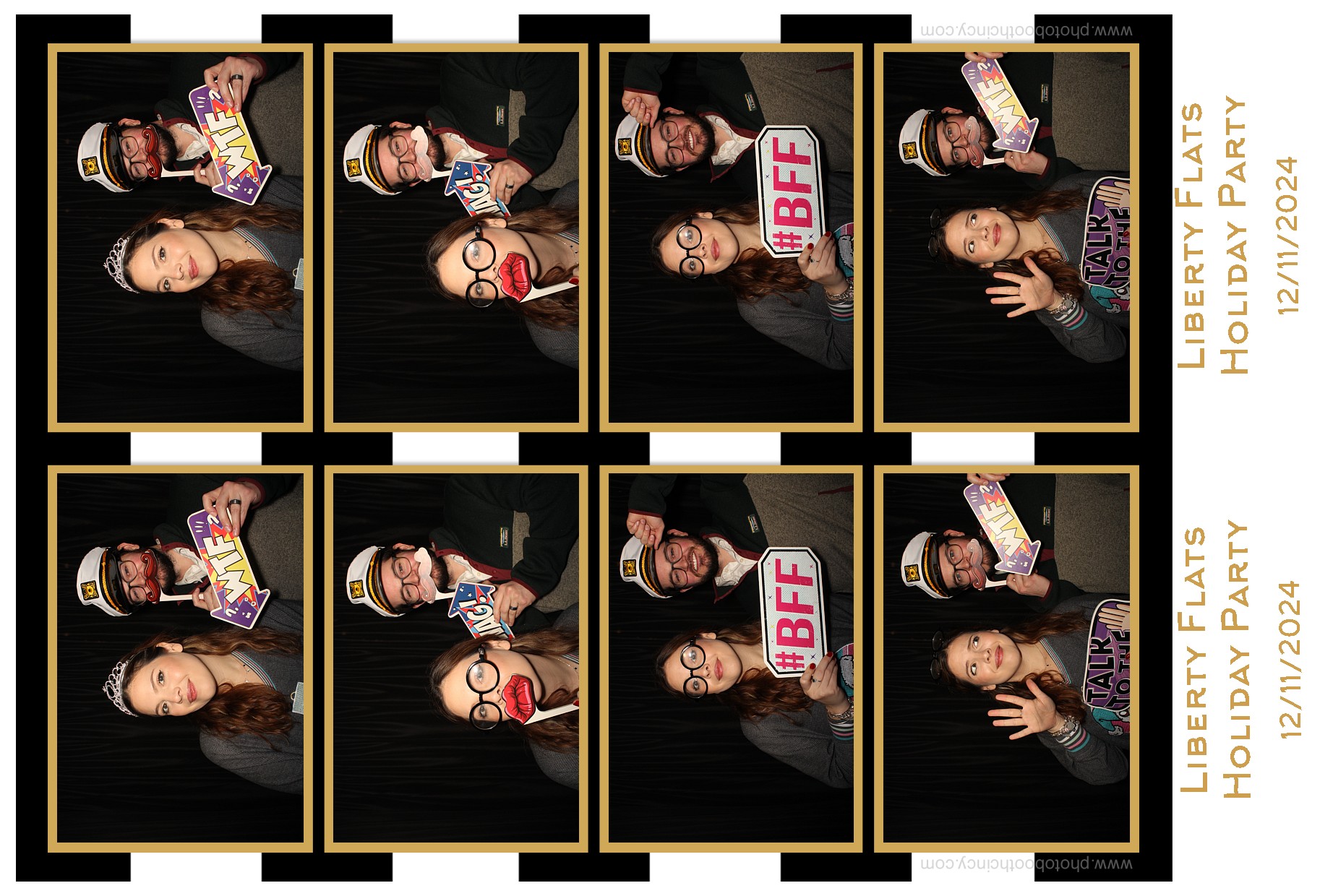 Liberty Flats Holiday Party | View more photos from the event at gallery.photoboothcincy.com/u/PhotoBoothCincy/Liberty-Flats-Holiday-Party