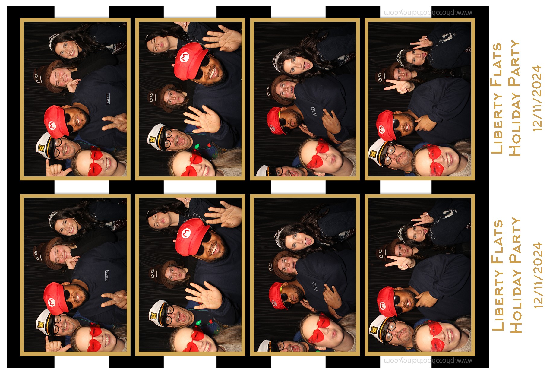 Liberty Flats Holiday Party | View more photos from the event at gallery.photoboothcincy.com/u/PhotoBoothCincy/Liberty-Flats-Holiday-Party