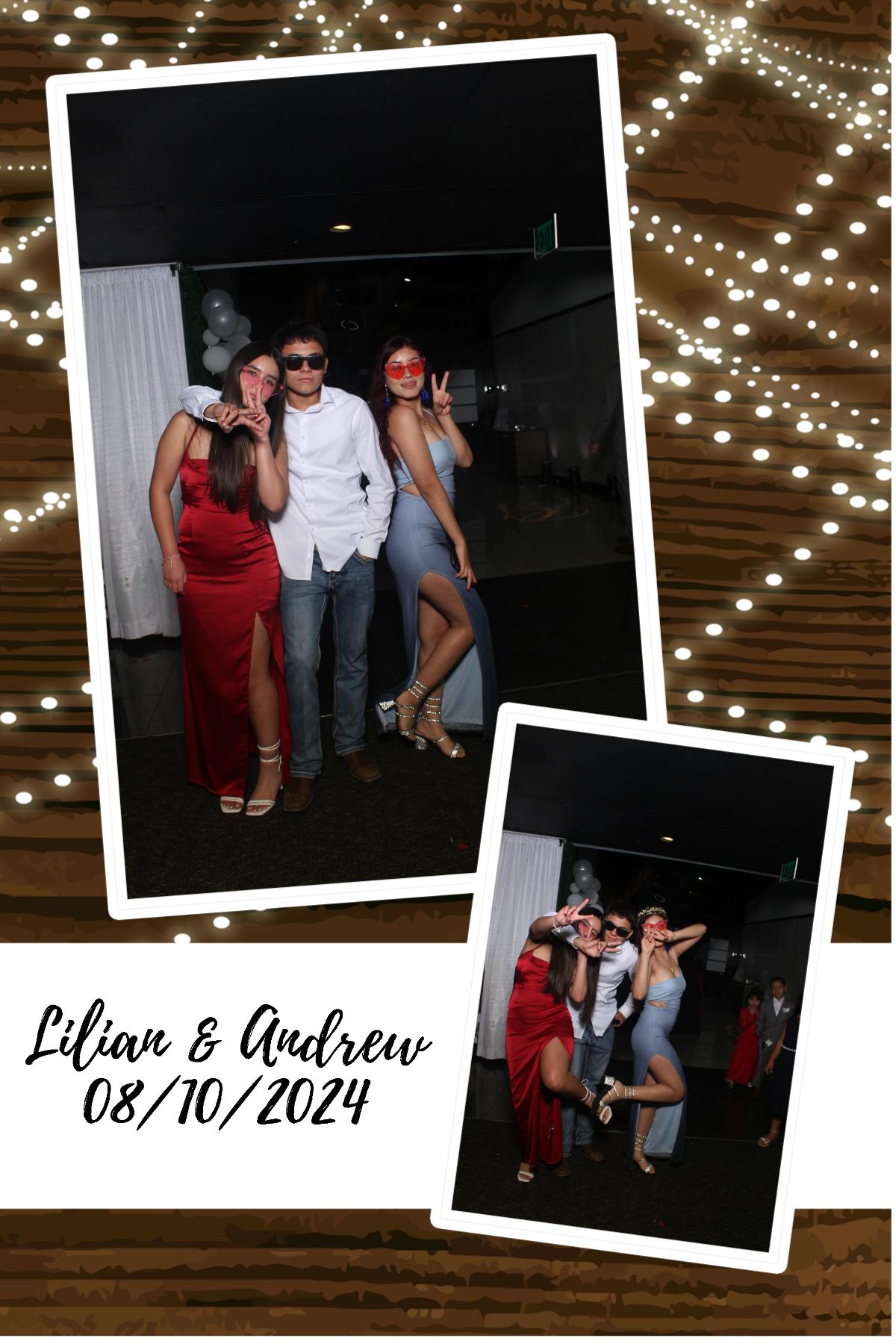 Lilian & Andrew | View more photos from the event at gallery.photoboothcincy.com/u/PhotoBoothCincy/Lilian-Andrew