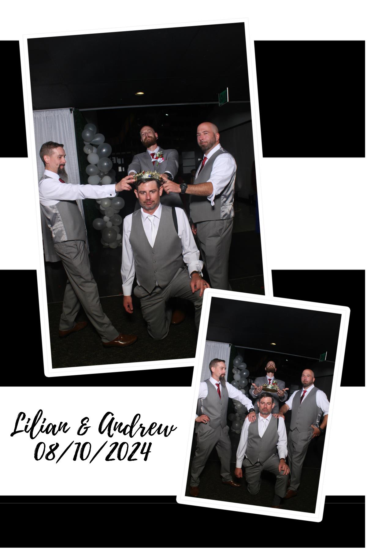 Lilian & Andrew | View more photos from the event at gallery.photoboothcincy.com/u/PhotoBoothCincy/Lilian-Andrew