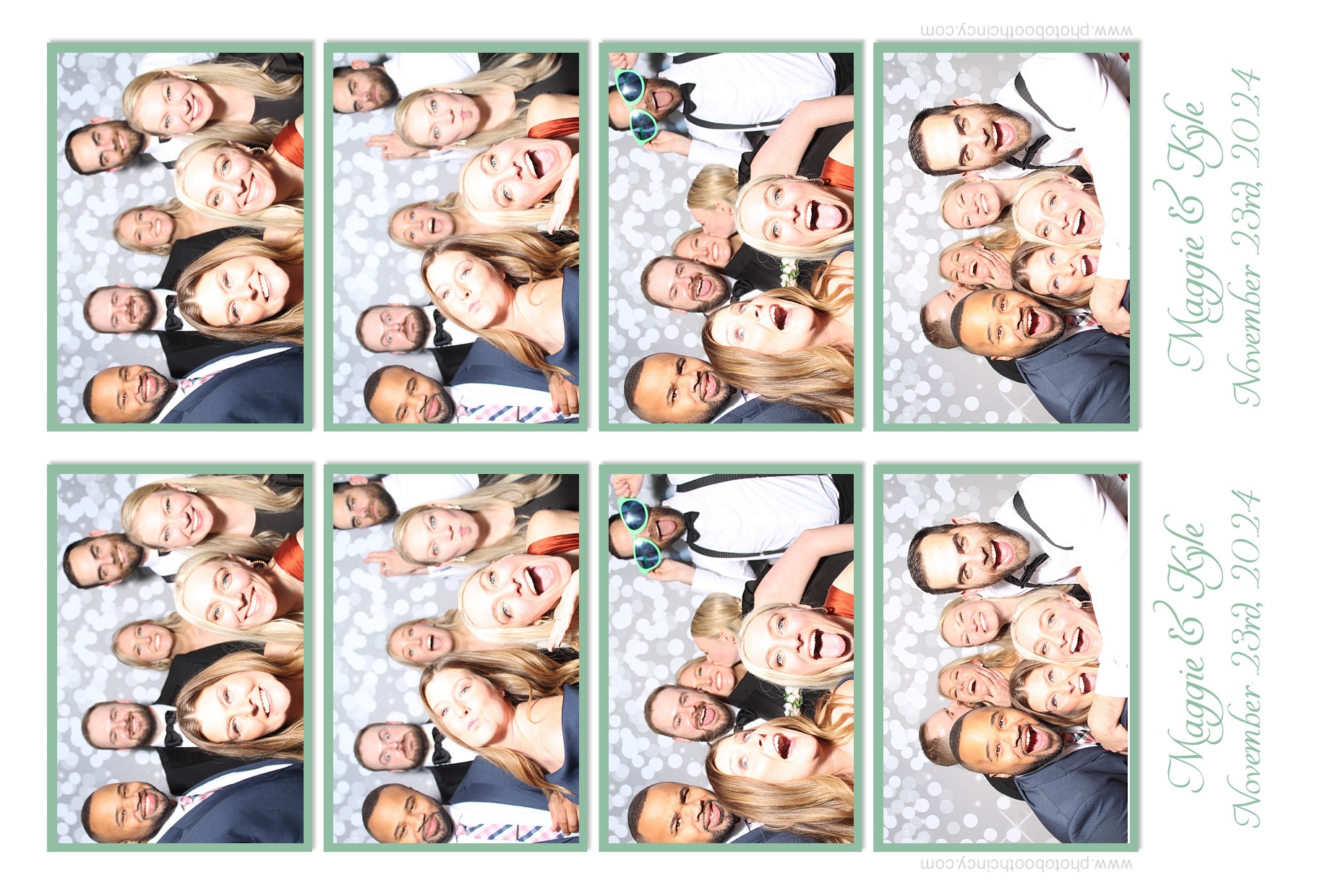 Maggie Keller Wedding Reception | View more photos from the event at gallery.photoboothcincy.com/u/PhotoBoothCincy/Maggie-Keller-Wedding-Reception