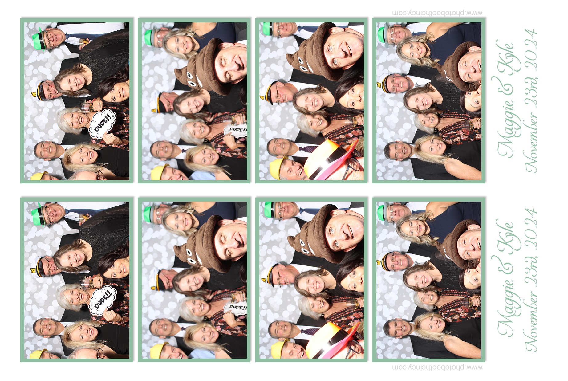 Maggie Keller Wedding Reception | View more photos from the event at gallery.photoboothcincy.com/u/PhotoBoothCincy/Maggie-Keller-Wedding-Reception