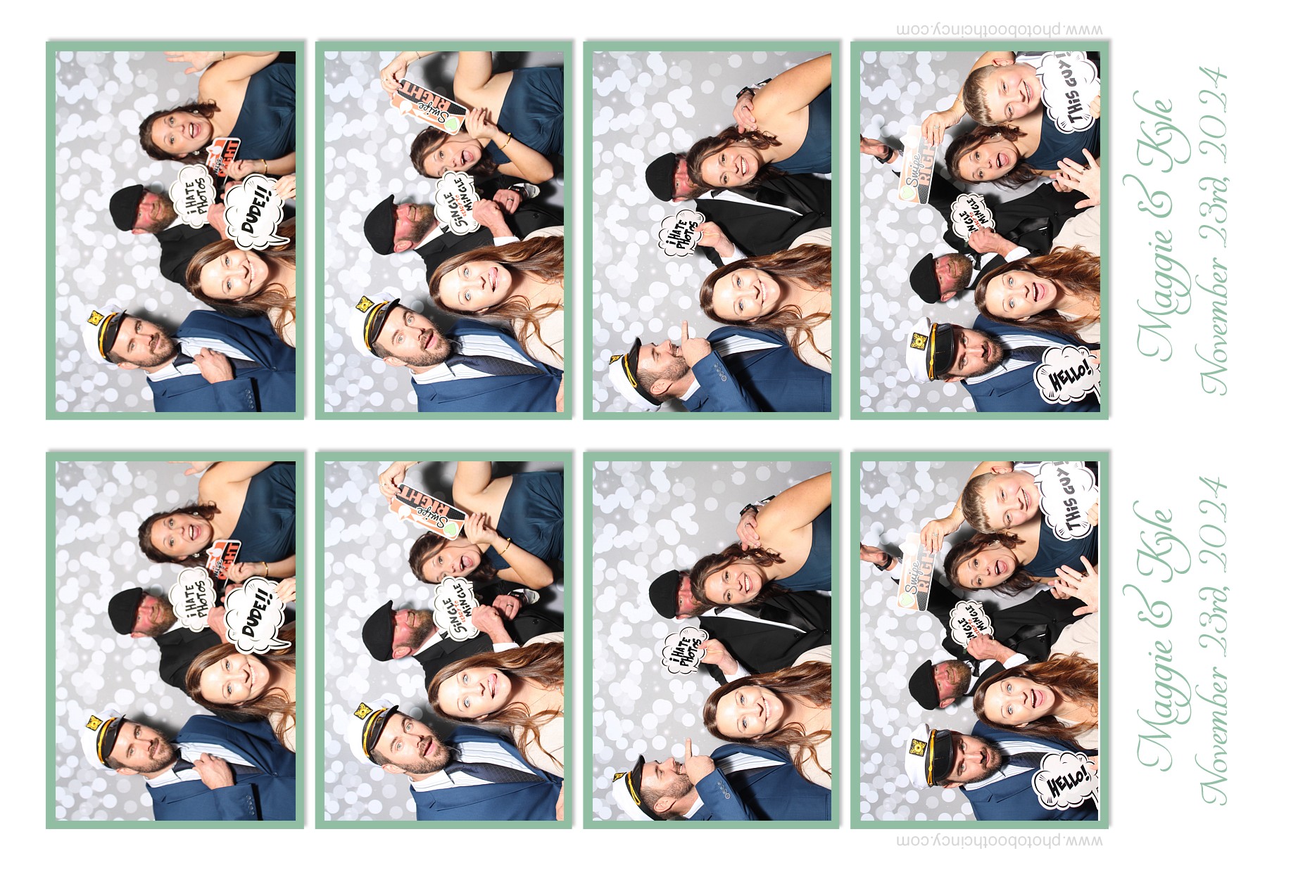 Maggie Keller Wedding Reception | View more photos from the event at gallery.photoboothcincy.com/u/PhotoBoothCincy/Maggie-Keller-Wedding-Reception