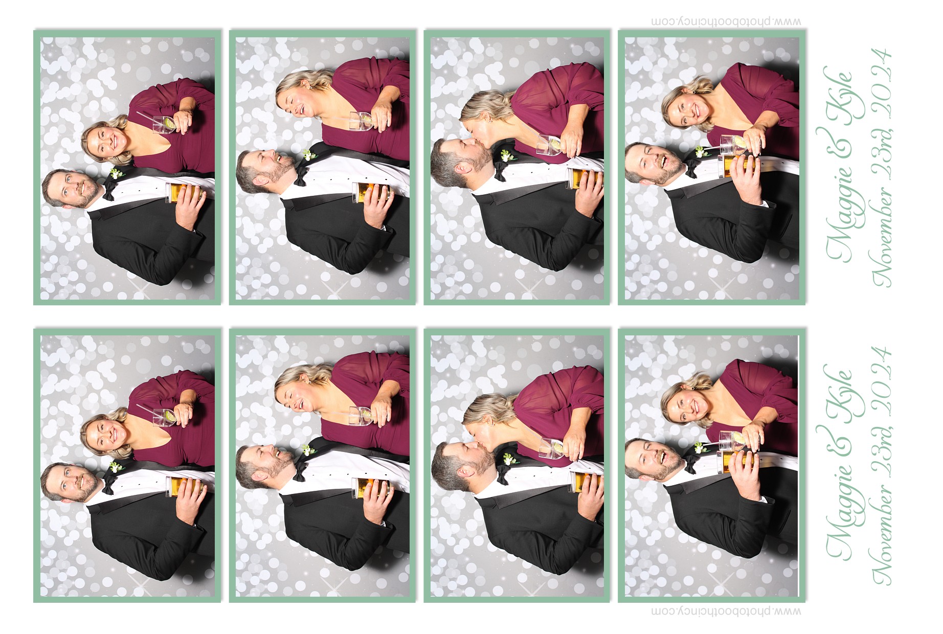 Maggie Keller Wedding Reception | View more photos from the event at gallery.photoboothcincy.com/u/PhotoBoothCincy/Maggie-Keller-Wedding-Reception