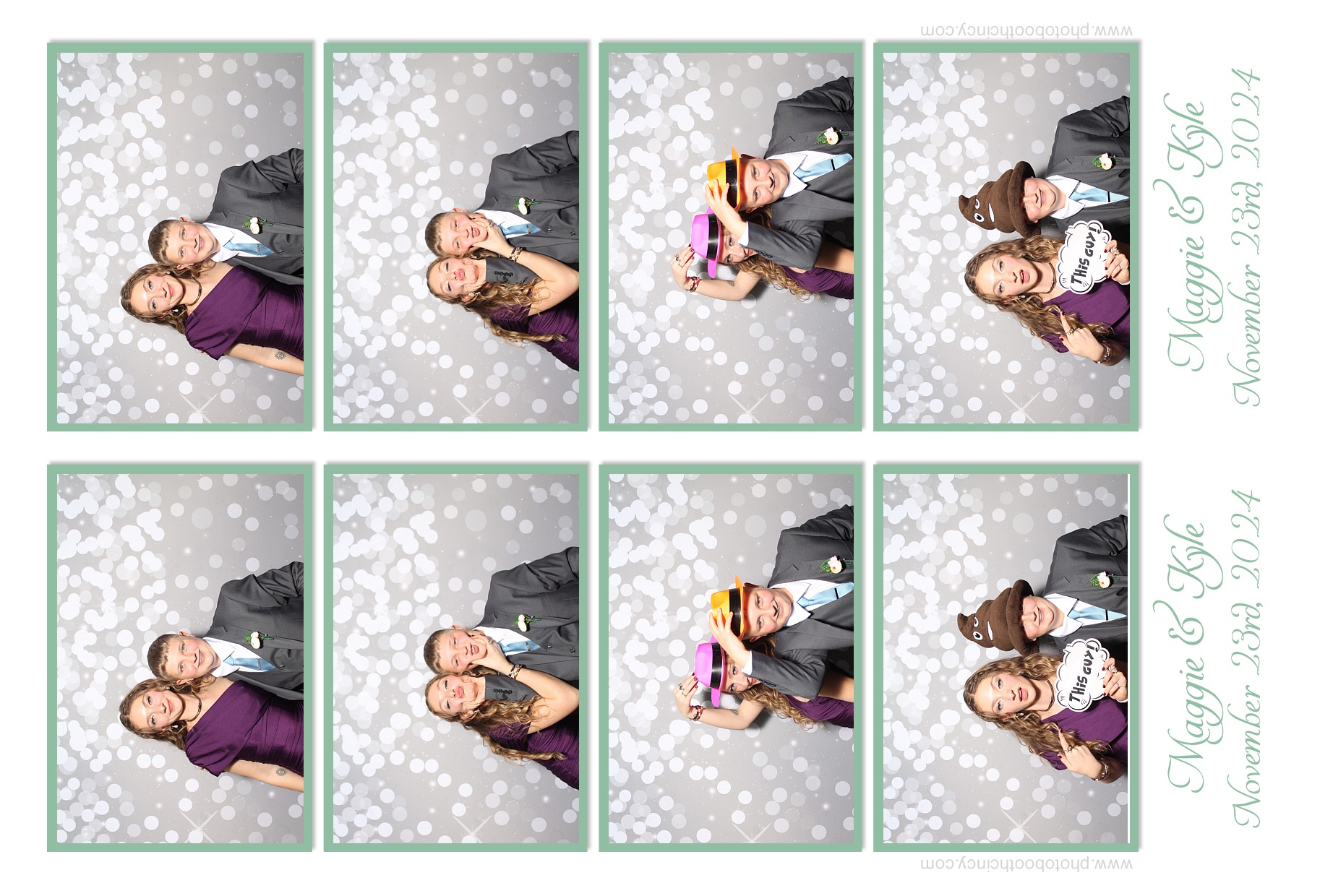 Maggie Keller Wedding Reception | View more photos from the event at gallery.photoboothcincy.com/u/PhotoBoothCincy/Maggie-Keller-Wedding-Reception