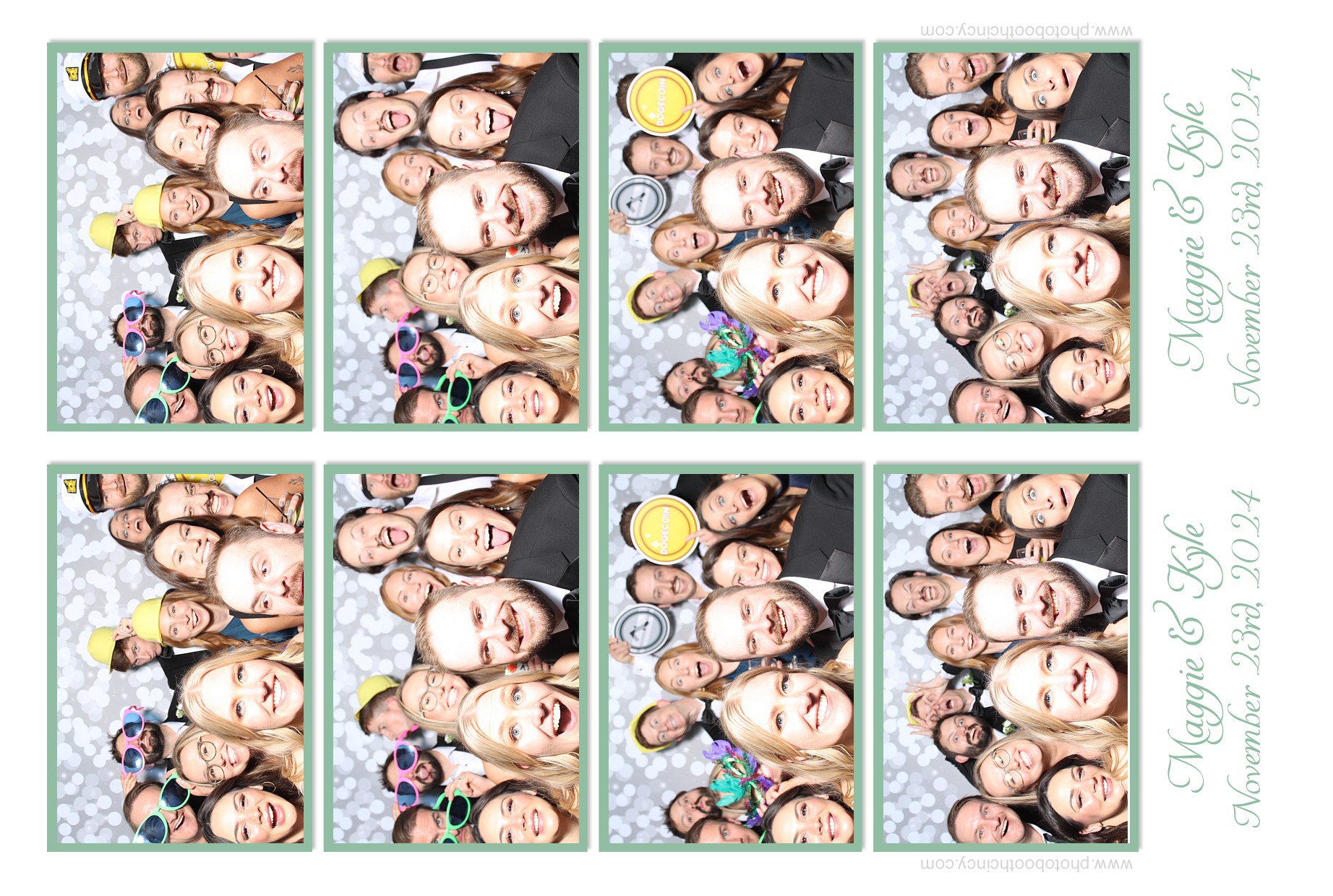 Maggie Keller Wedding Reception | View more photos from the event at gallery.photoboothcincy.com/u/PhotoBoothCincy/Maggie-Keller-Wedding-Reception