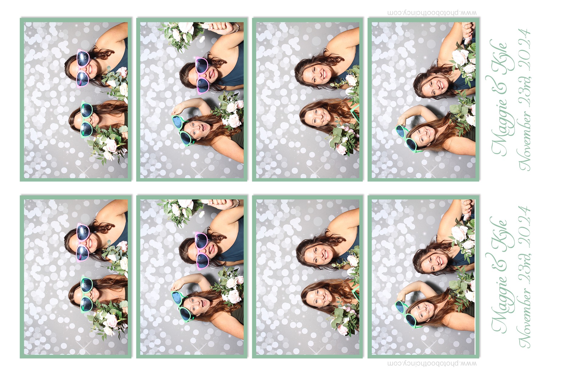 Maggie Keller Wedding Reception | View more photos from the event at gallery.photoboothcincy.com/u/PhotoBoothCincy/Maggie-Keller-Wedding-Reception