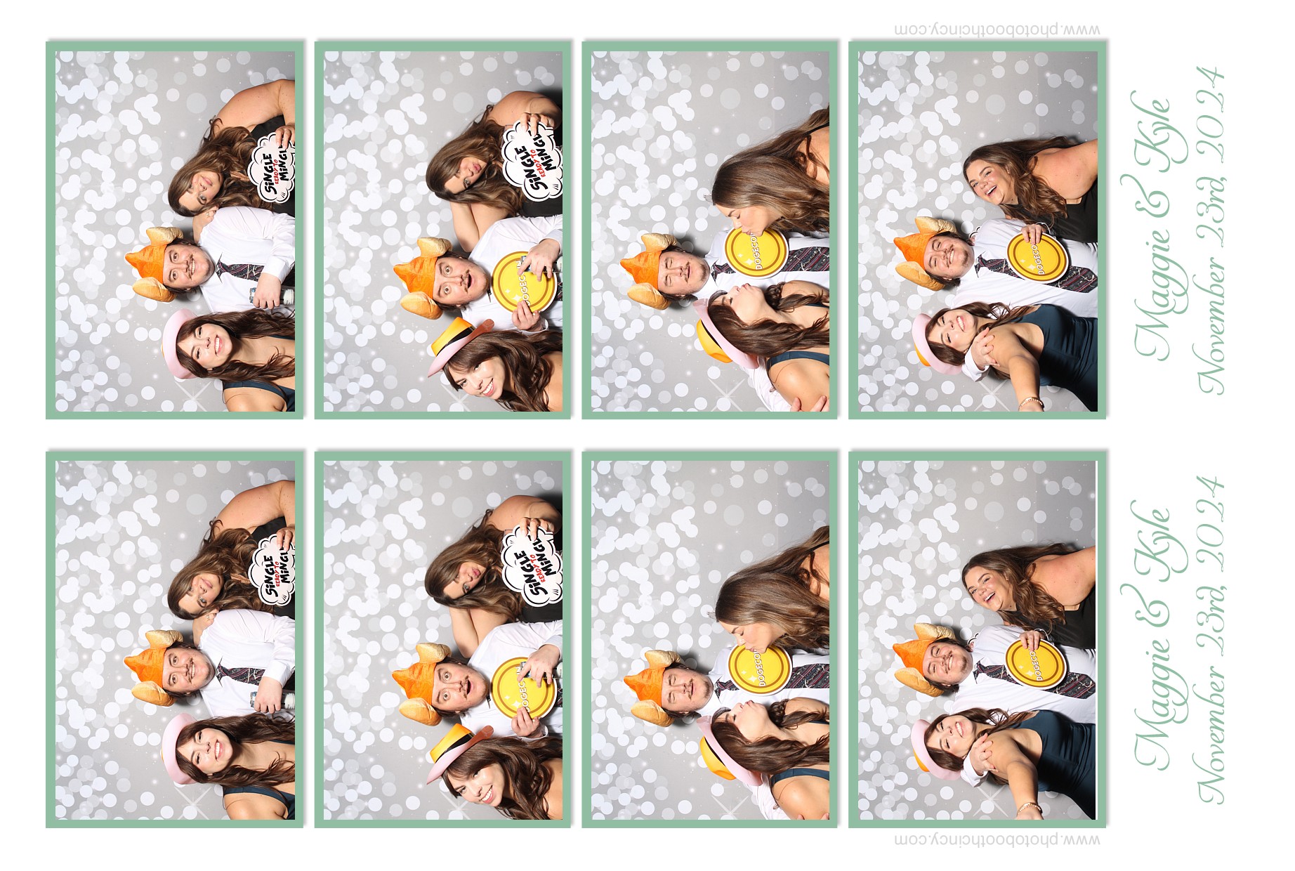 Maggie Keller Wedding Reception | View more photos from the event at gallery.photoboothcincy.com/u/PhotoBoothCincy/Maggie-Keller-Wedding-Reception