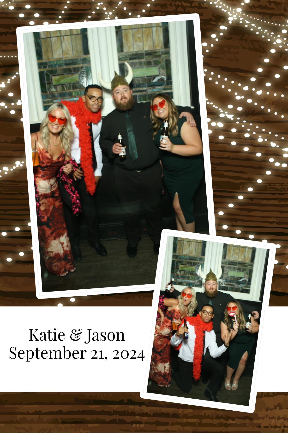 Magoon Link Wedding | View more photos from the event at gallery.photoboothcincy.com/u/PhotoBoothCincy/Magoon-Link-Wedding