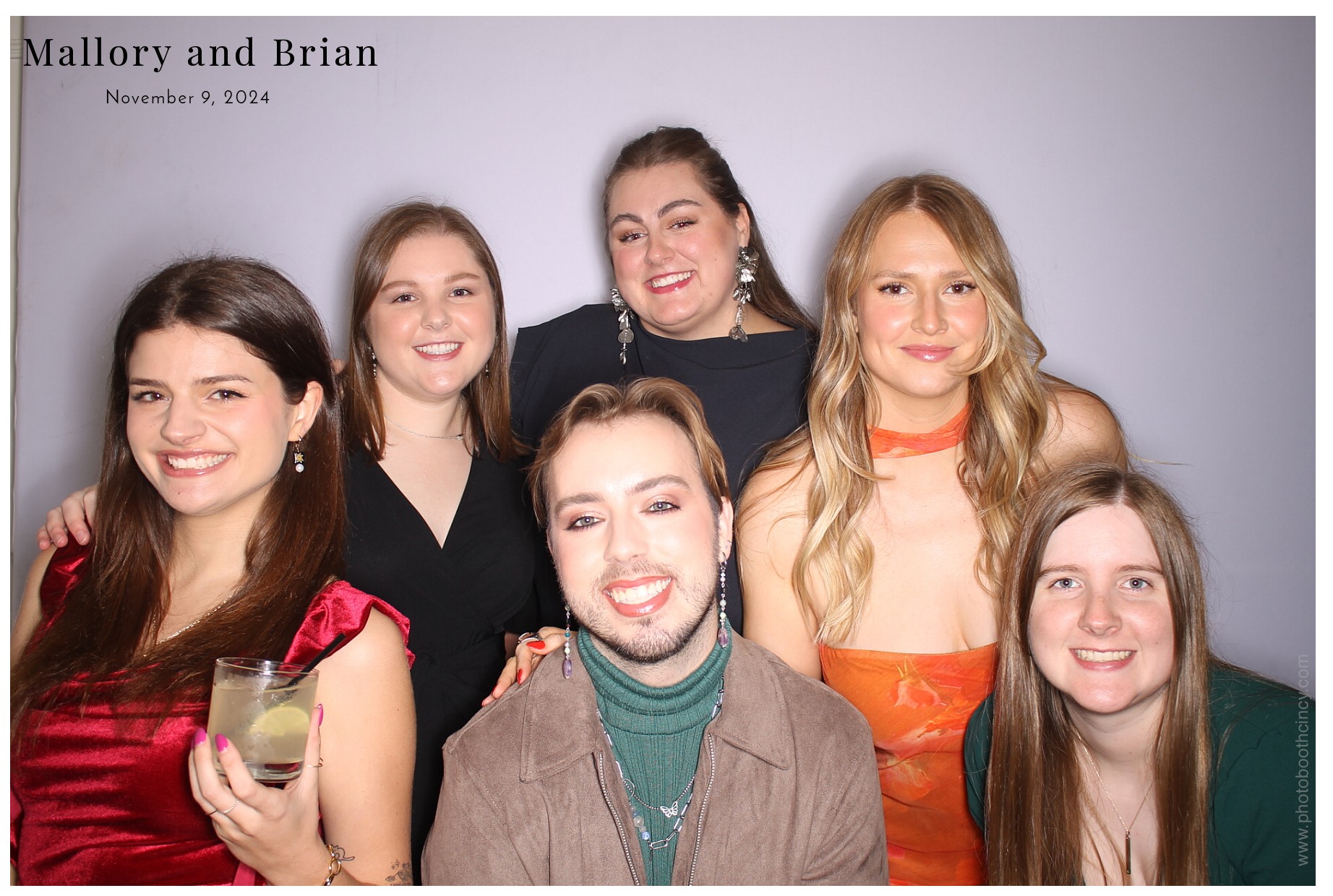 Mallory & Brian  | View more photos from the event at gallery.photoboothcincy.com/u/PhotoBoothCincy/Mallory-Brian
