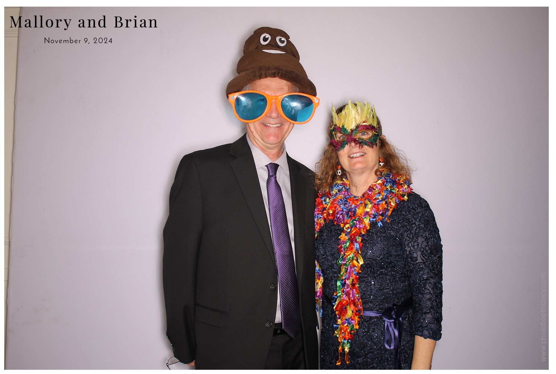 Mallory & Brian  | View more photos from the event at gallery.photoboothcincy.com/u/PhotoBoothCincy/Mallory-Brian