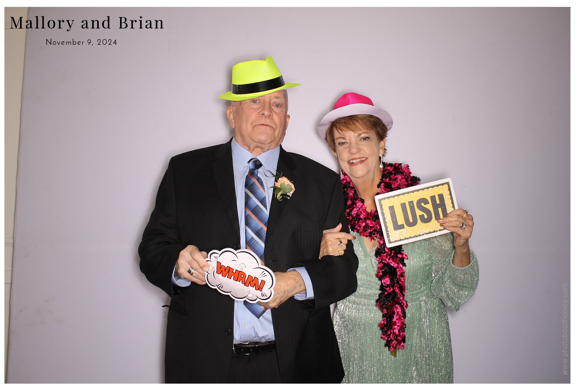 Mallory & Brian  | View more photos from the event at gallery.photoboothcincy.com/u/PhotoBoothCincy/Mallory-Brian