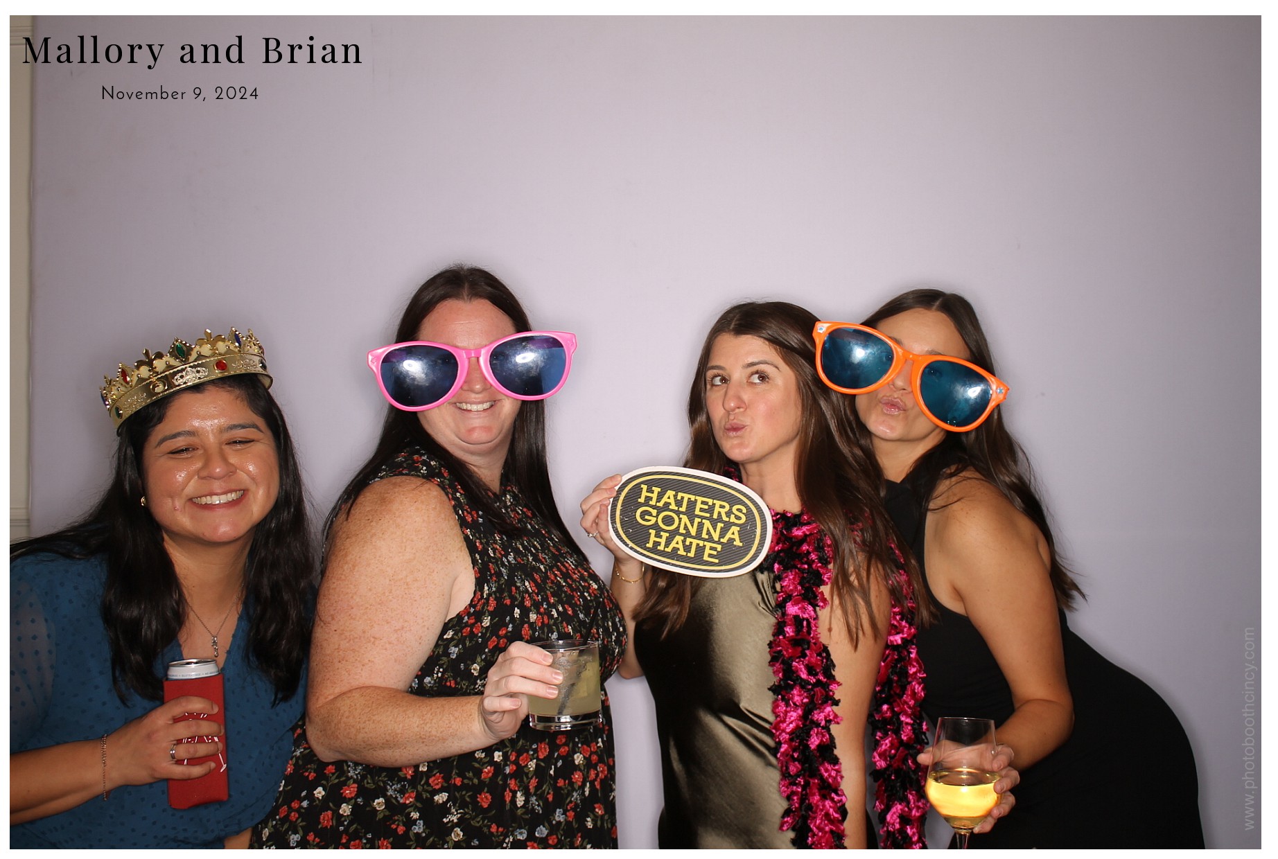 Mallory & Brian  | View more photos from the event at gallery.photoboothcincy.com/u/PhotoBoothCincy/Mallory-Brian
