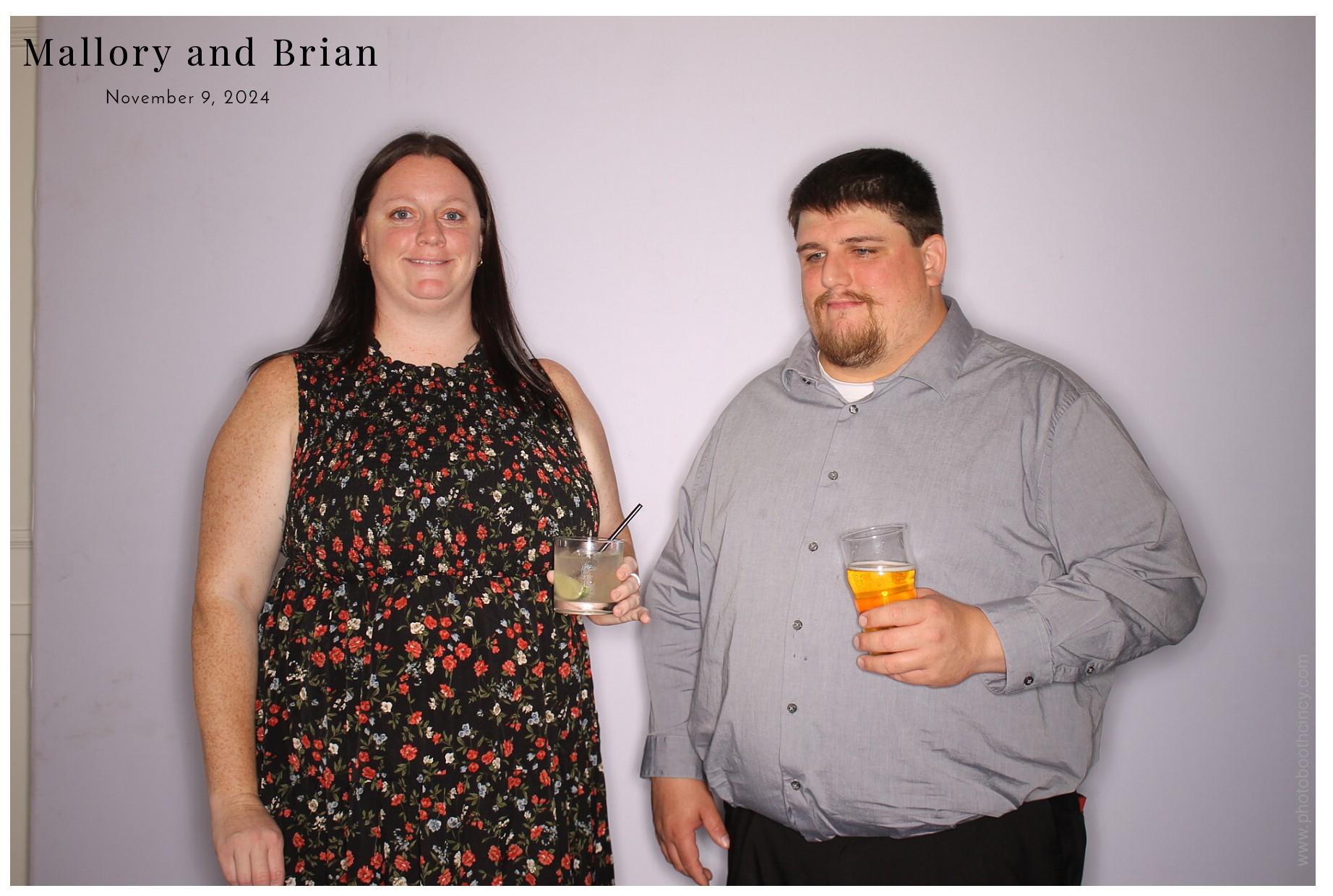 Mallory & Brian  | View more photos from the event at gallery.photoboothcincy.com/u/PhotoBoothCincy/Mallory-Brian