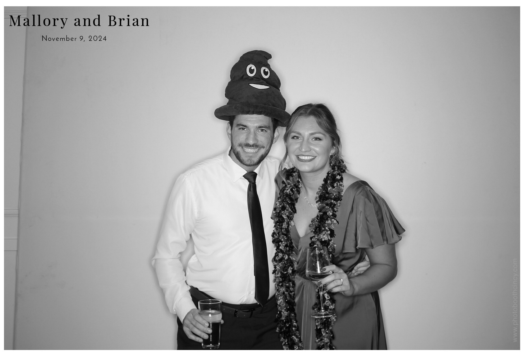 Mallory & Brian  | View more photos from the event at gallery.photoboothcincy.com/u/PhotoBoothCincy/Mallory-Brian