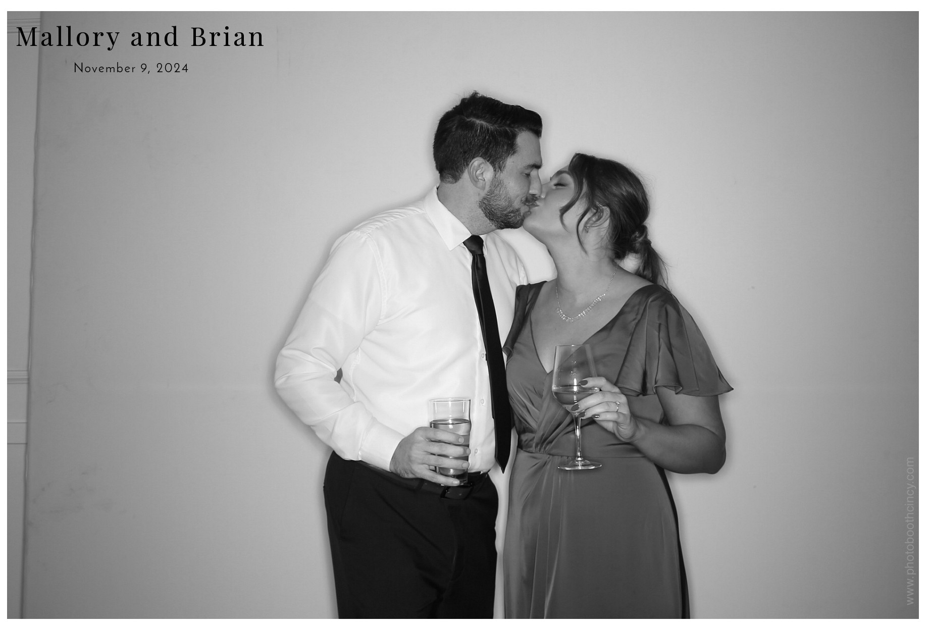 Mallory & Brian  | View more photos from the event at gallery.photoboothcincy.com/u/PhotoBoothCincy/Mallory-Brian