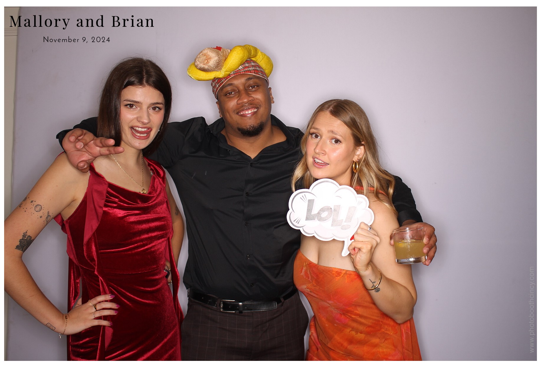 Mallory & Brian  | View more photos from the event at gallery.photoboothcincy.com/u/PhotoBoothCincy/Mallory-Brian