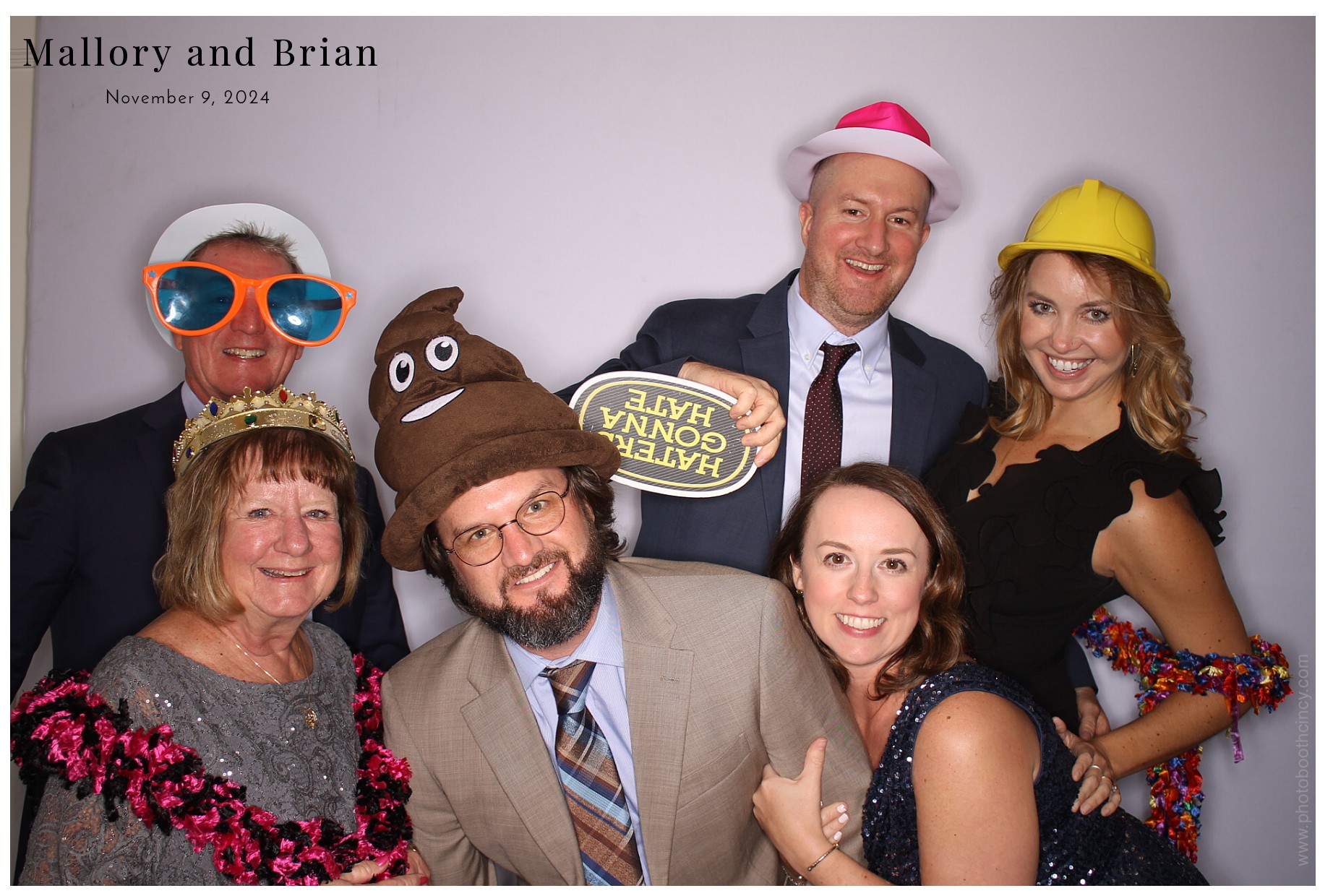 Mallory & Brian  | View more photos from the event at gallery.photoboothcincy.com/u/PhotoBoothCincy/Mallory-Brian
