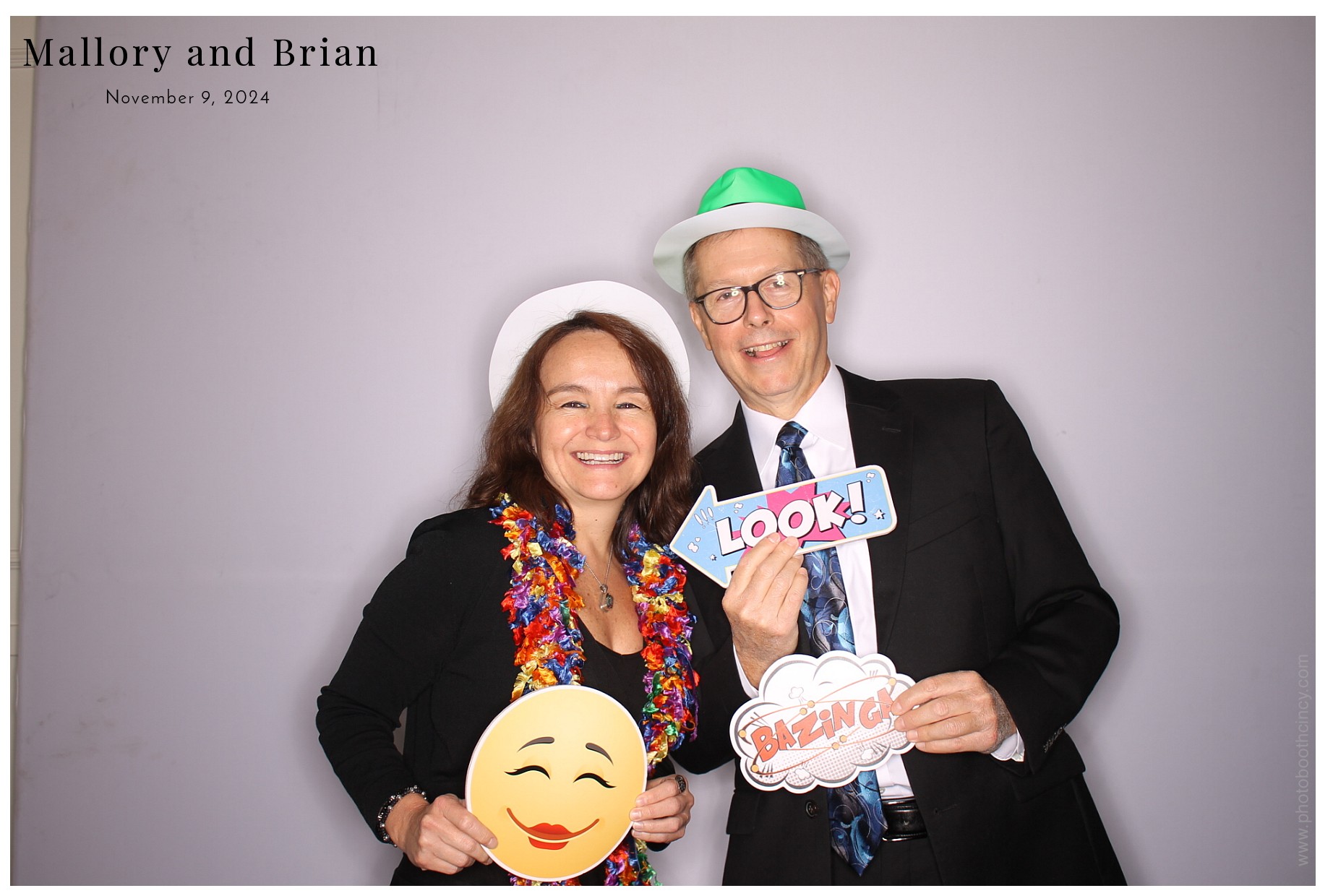Mallory & Brian  | View more photos from the event at gallery.photoboothcincy.com/u/PhotoBoothCincy/Mallory-Brian