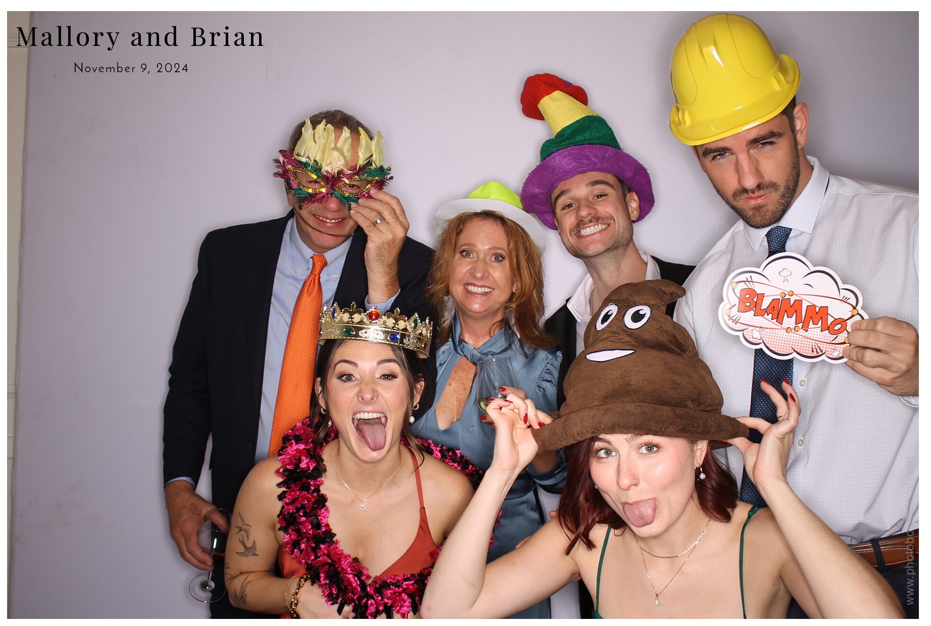 Mallory & Brian  | View more photos from the event at gallery.photoboothcincy.com/u/PhotoBoothCincy/Mallory-Brian