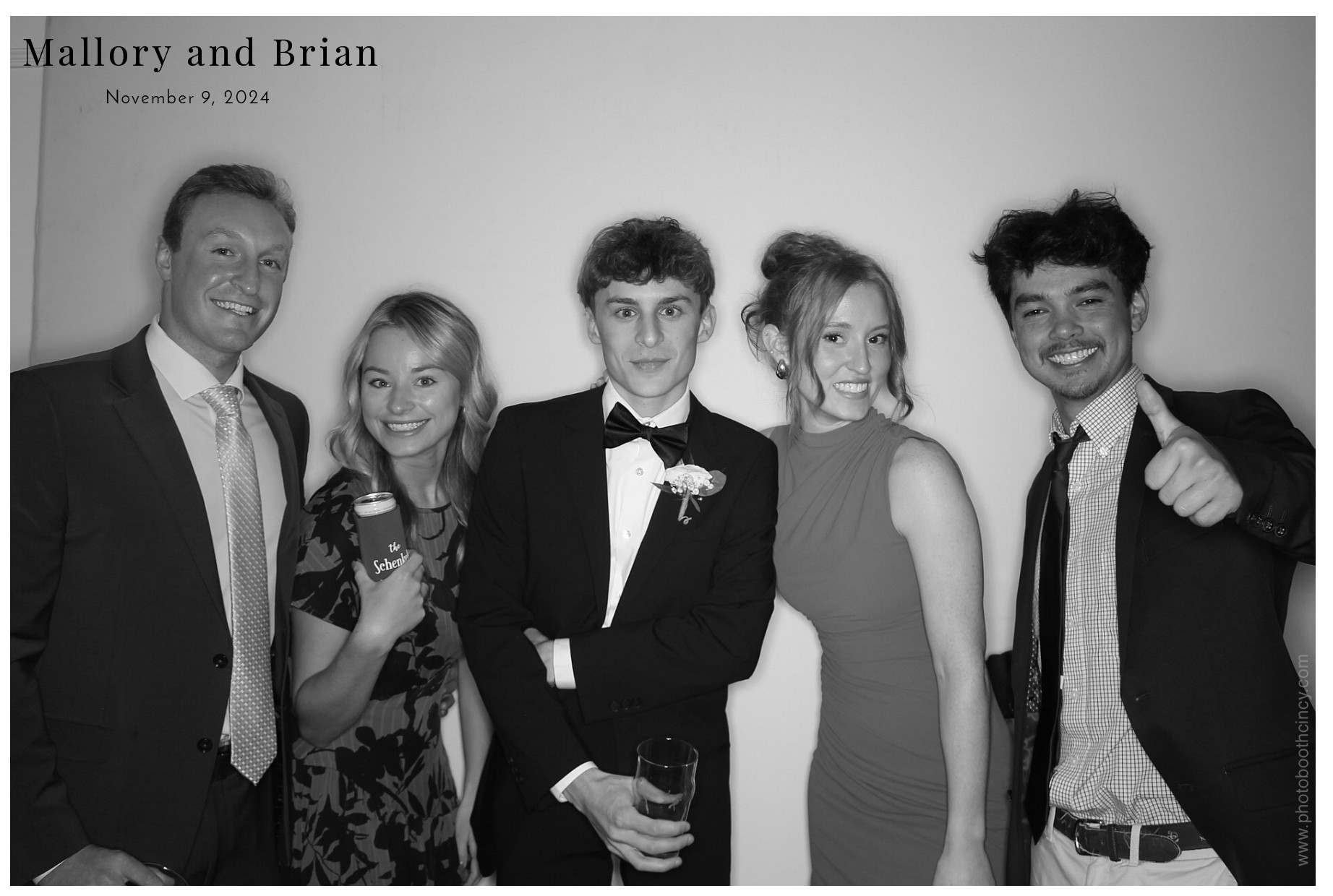 Mallory & Brian  | View more photos from the event at gallery.photoboothcincy.com/u/PhotoBoothCincy/Mallory-Brian
