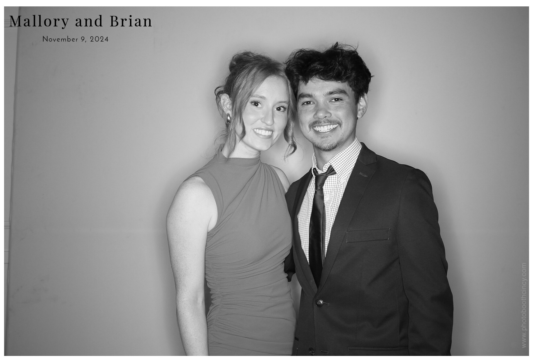 Mallory & Brian  | View more photos from the event at gallery.photoboothcincy.com/u/PhotoBoothCincy/Mallory-Brian