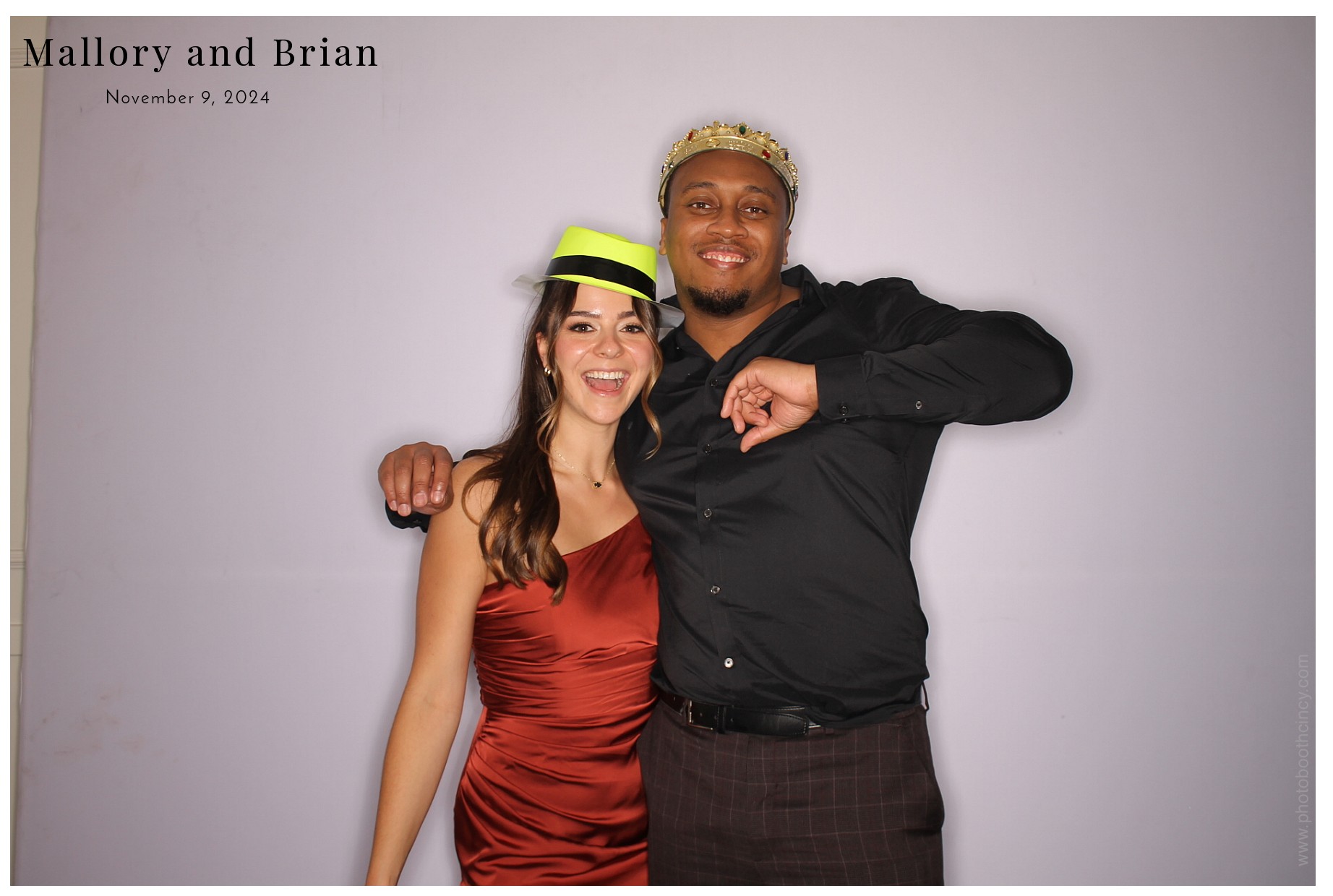 Mallory & Brian  | View more photos from the event at gallery.photoboothcincy.com/u/PhotoBoothCincy/Mallory-Brian