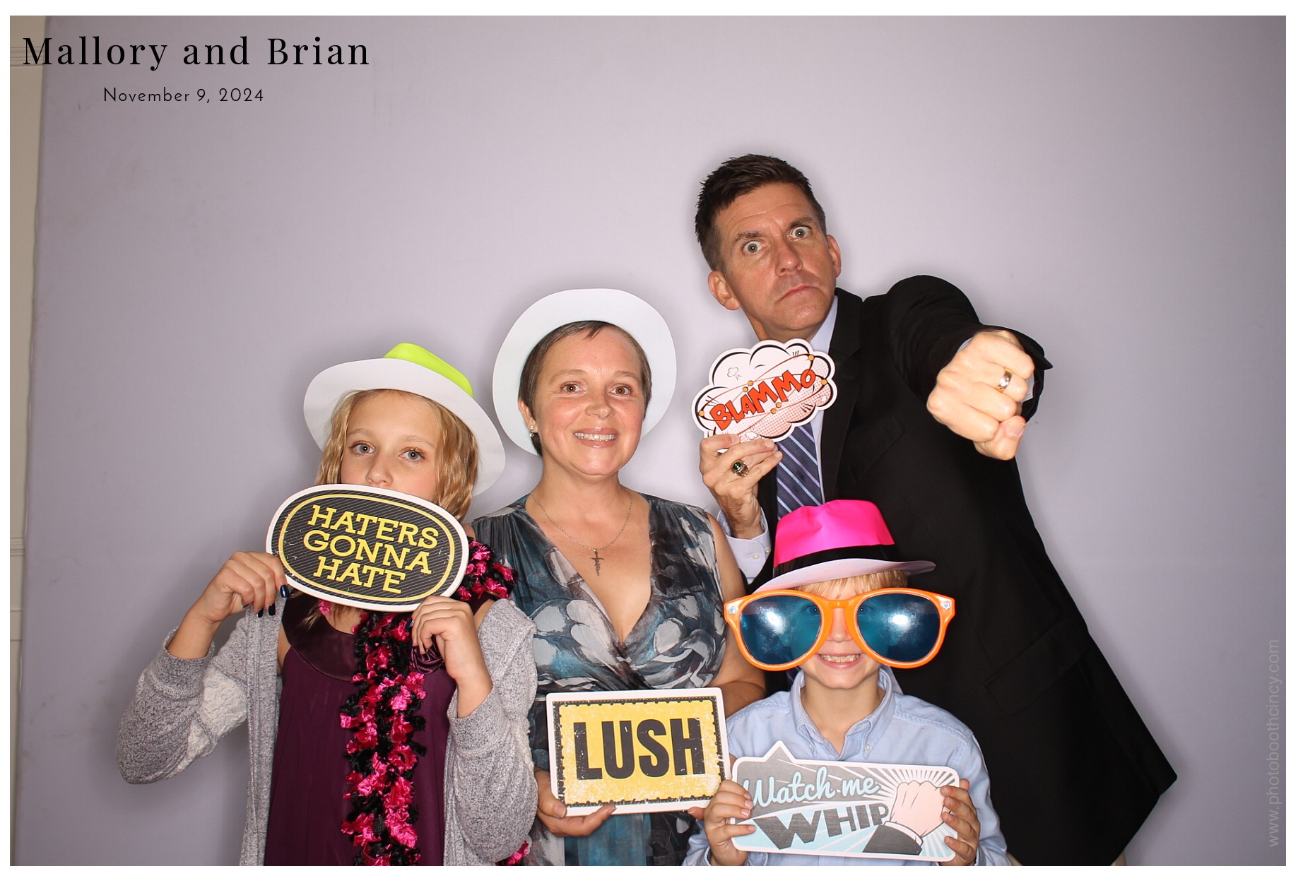 Mallory & Brian  | View more photos from the event at gallery.photoboothcincy.com/u/PhotoBoothCincy/Mallory-Brian