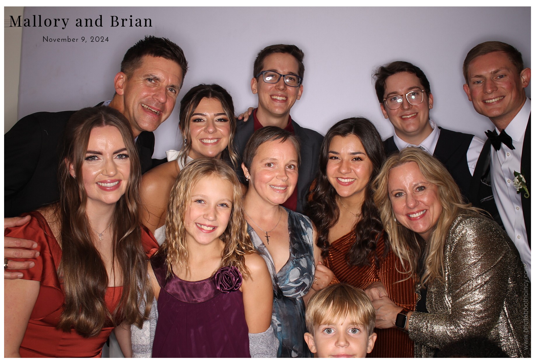 Mallory & Brian  | View more photos from the event at gallery.photoboothcincy.com/u/PhotoBoothCincy/Mallory-Brian