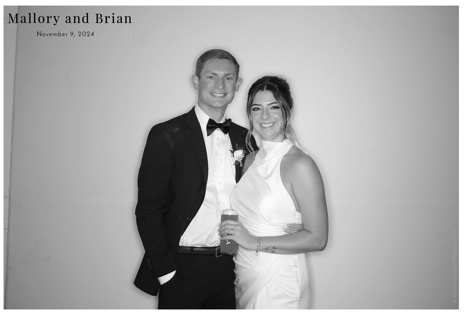 Mallory & Brian  | View more photos from the event at gallery.photoboothcincy.com/u/PhotoBoothCincy/Mallory-Brian