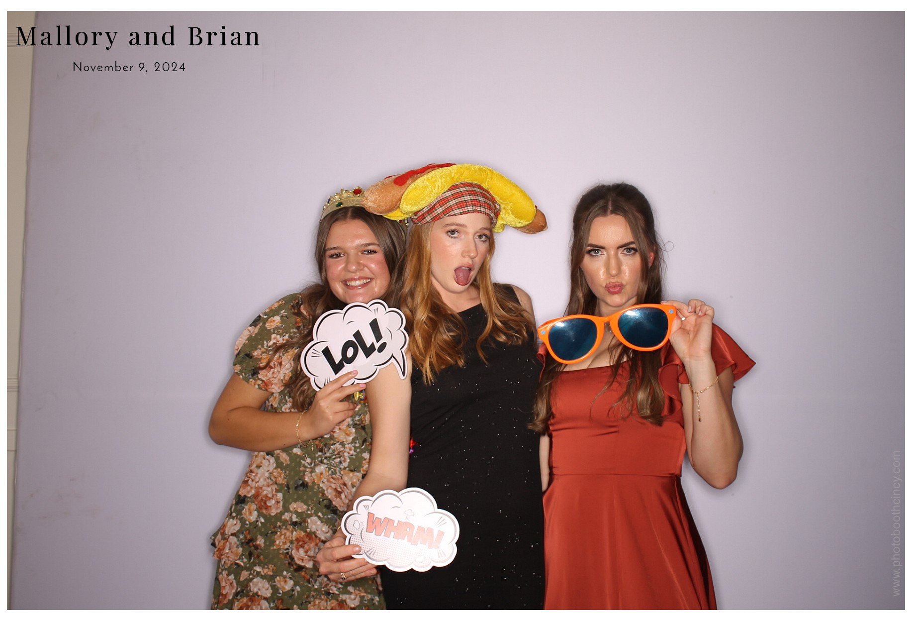 Mallory & Brian  | View more photos from the event at gallery.photoboothcincy.com/u/PhotoBoothCincy/Mallory-Brian
