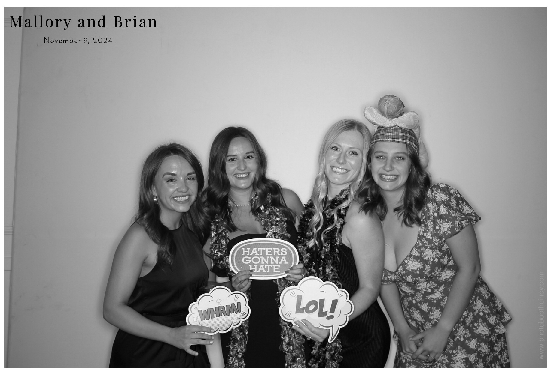 Mallory & Brian  | View more photos from the event at gallery.photoboothcincy.com/u/PhotoBoothCincy/Mallory-Brian