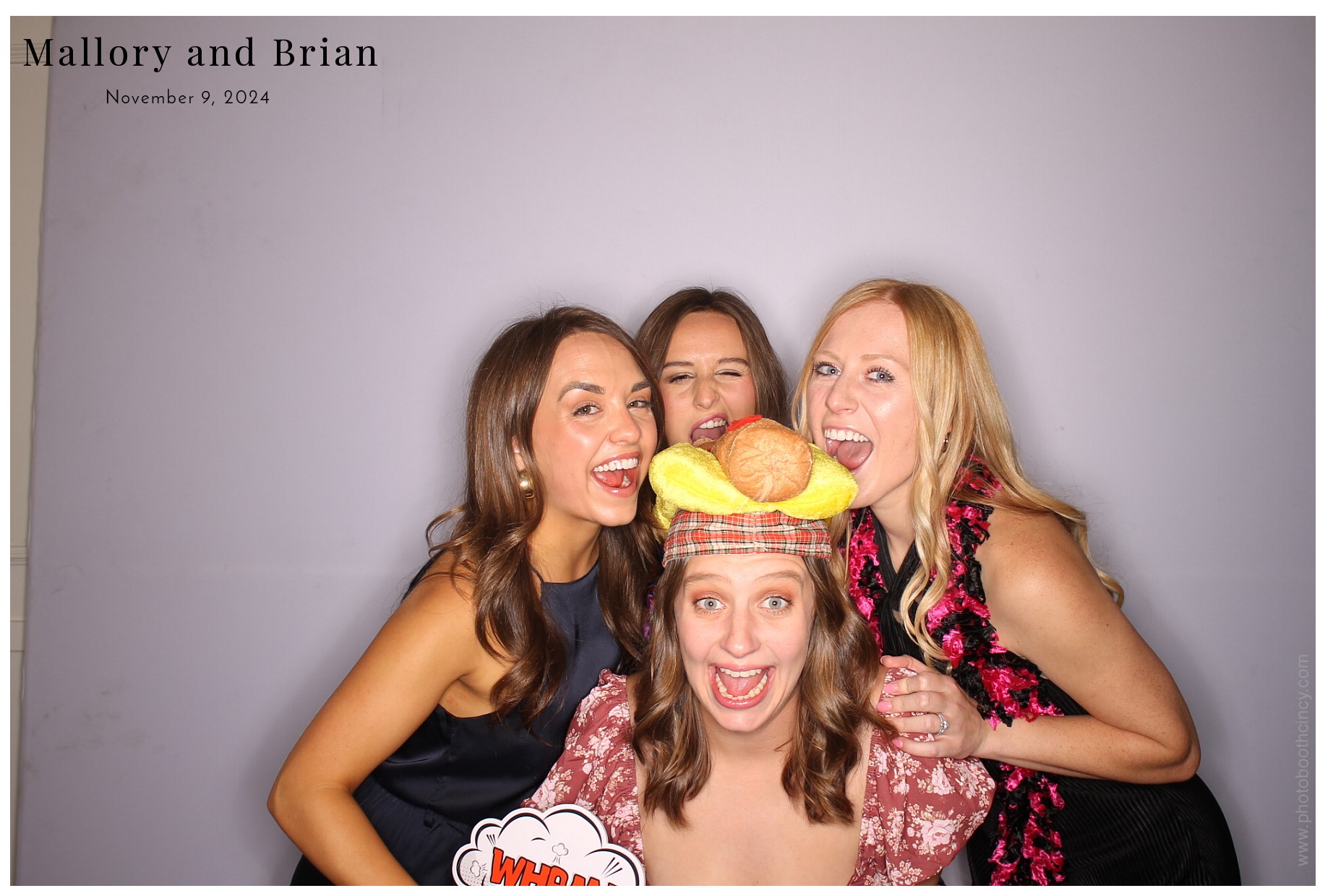 Mallory & Brian  | View more photos from the event at gallery.photoboothcincy.com/u/PhotoBoothCincy/Mallory-Brian