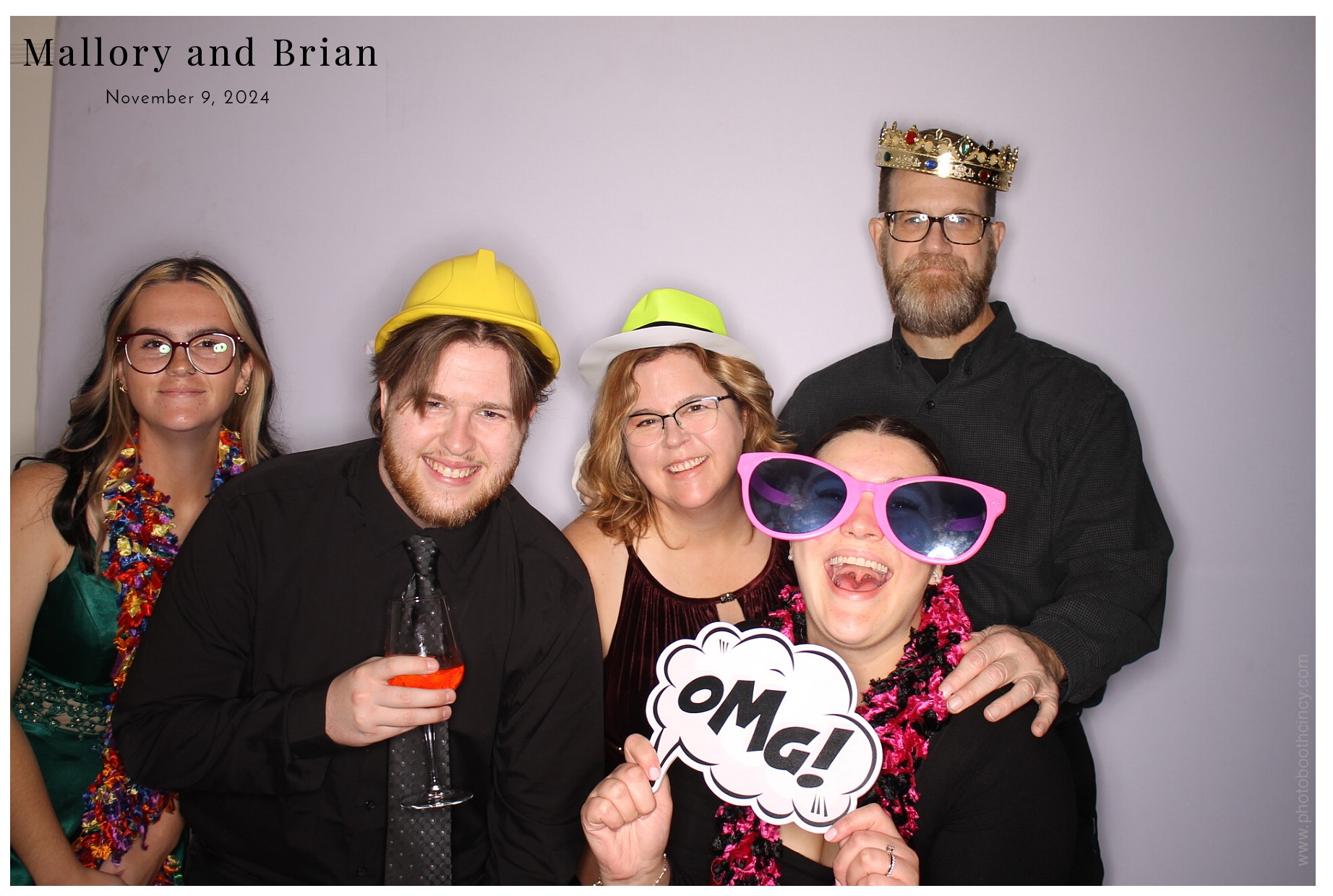 Mallory & Brian  | View more photos from the event at gallery.photoboothcincy.com/u/PhotoBoothCincy/Mallory-Brian