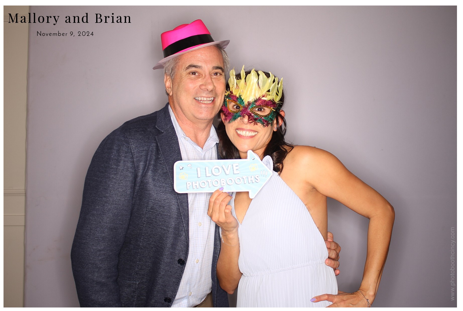 Mallory & Brian  | View more photos from the event at gallery.photoboothcincy.com/u/PhotoBoothCincy/Mallory-Brian