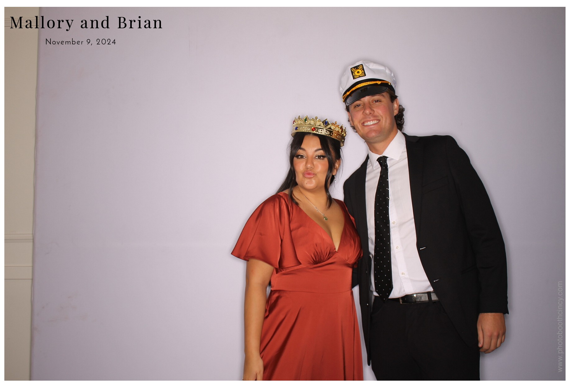 Mallory & Brian  | View more photos from the event at gallery.photoboothcincy.com/u/PhotoBoothCincy/Mallory-Brian