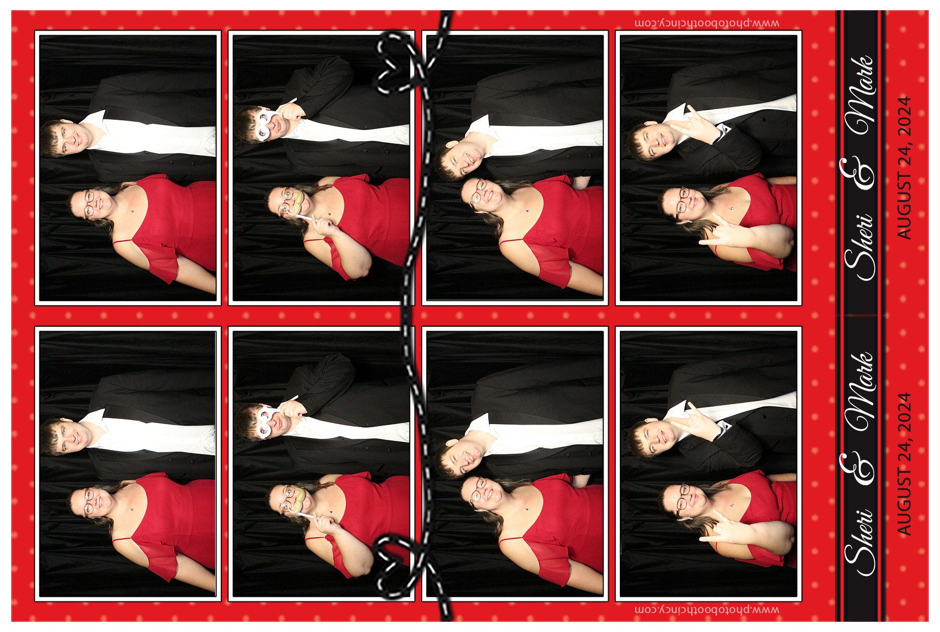 Mark & Sheri | View more photos from the event at gallery.photoboothcincy.com/u/PhotoBoothCincy/Mark-Sheri