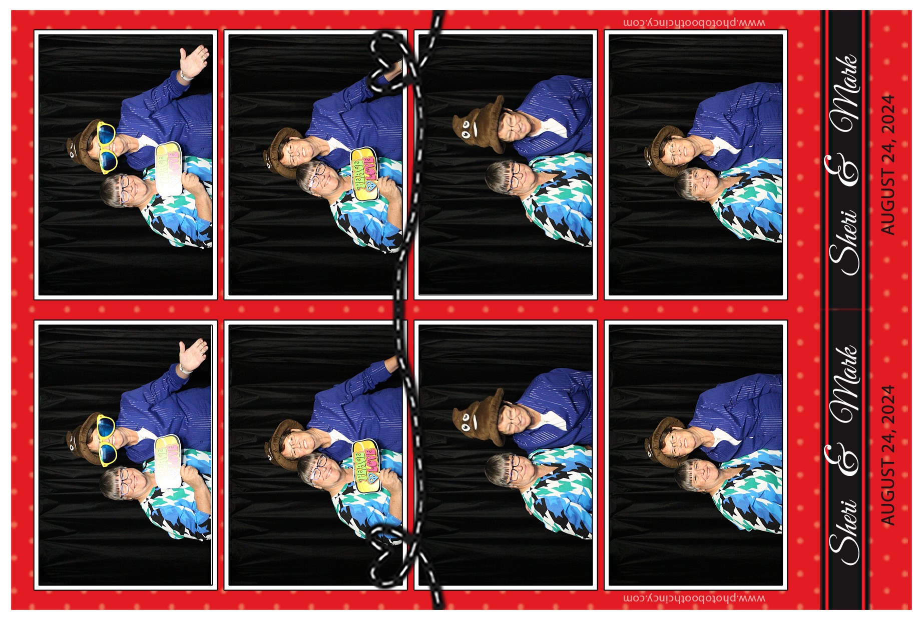 Mark & Sheri | View more photos from the event at gallery.photoboothcincy.com/u/PhotoBoothCincy/Mark-Sheri