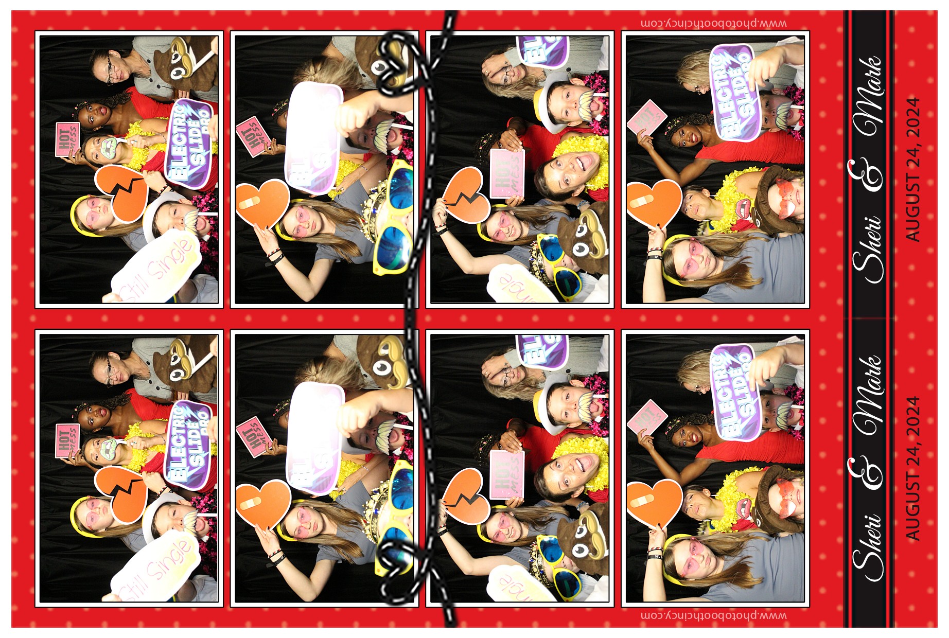 Mark & Sheri | View more photos from the event at gallery.photoboothcincy.com/u/PhotoBoothCincy/Mark-Sheri