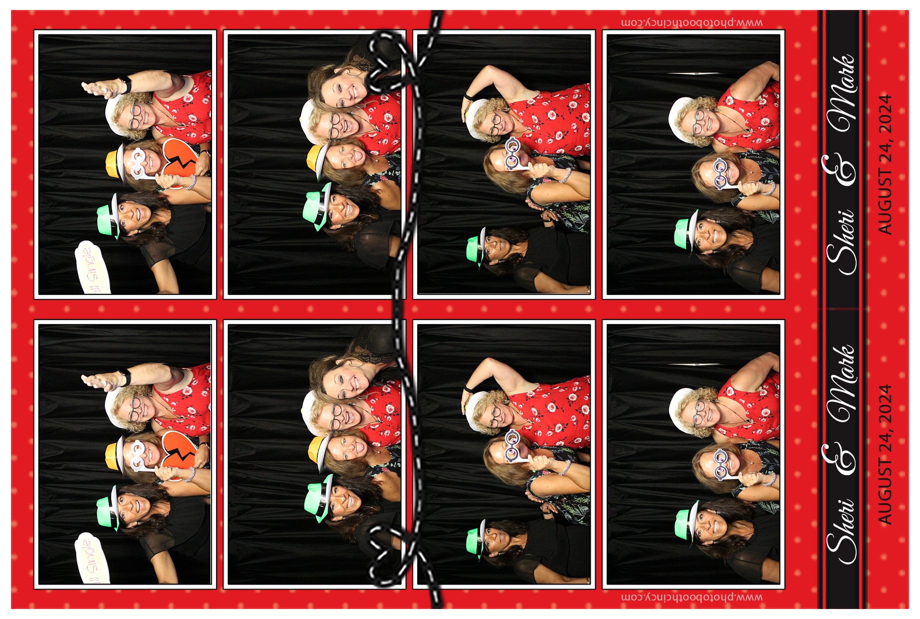 Mark & Sheri | View more photos from the event at gallery.photoboothcincy.com/u/PhotoBoothCincy/Mark-Sheri