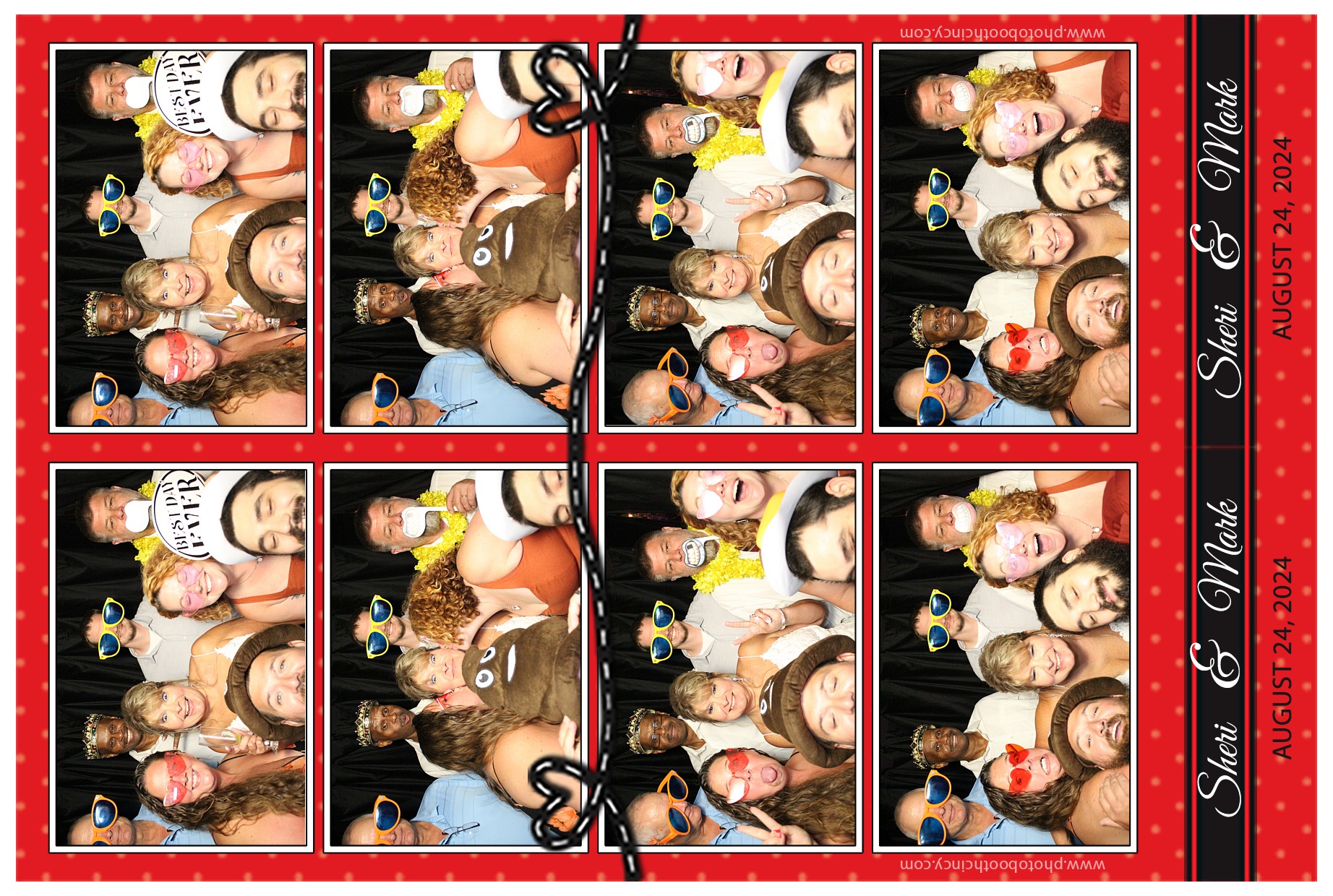 Mark & Sheri | View more photos from the event at gallery.photoboothcincy.com/u/PhotoBoothCincy/Mark-Sheri