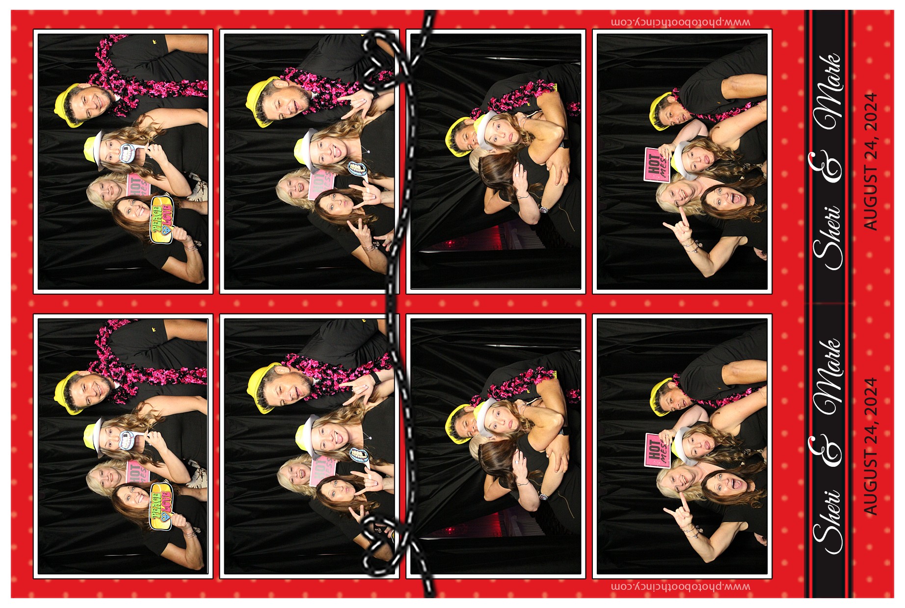 Mark & Sheri | View more photos from the event at gallery.photoboothcincy.com/u/PhotoBoothCincy/Mark-Sheri
