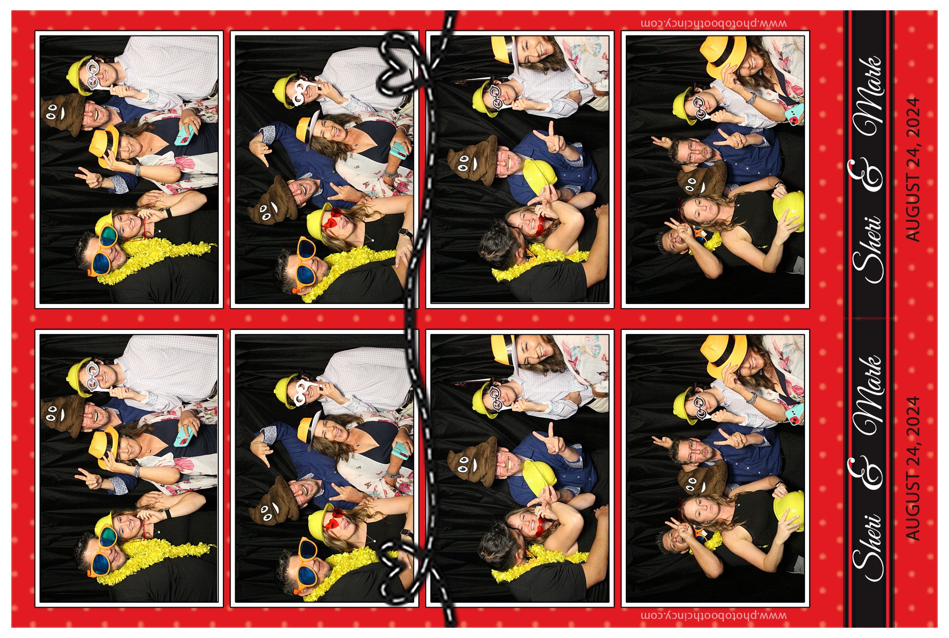 Mark & Sheri | View more photos from the event at gallery.photoboothcincy.com/u/PhotoBoothCincy/Mark-Sheri