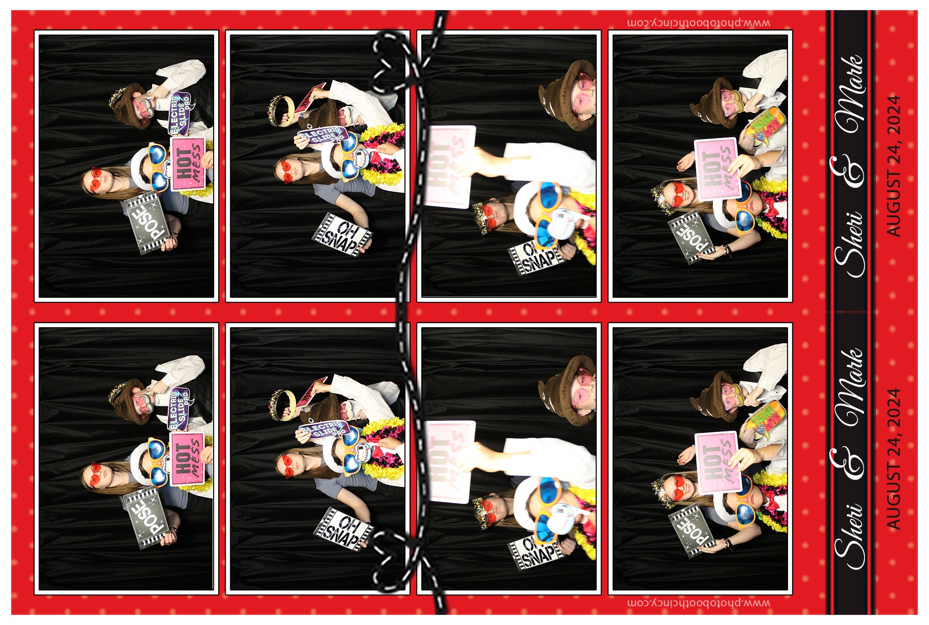 Mark & Sheri | View more photos from the event at gallery.photoboothcincy.com/u/PhotoBoothCincy/Mark-Sheri
