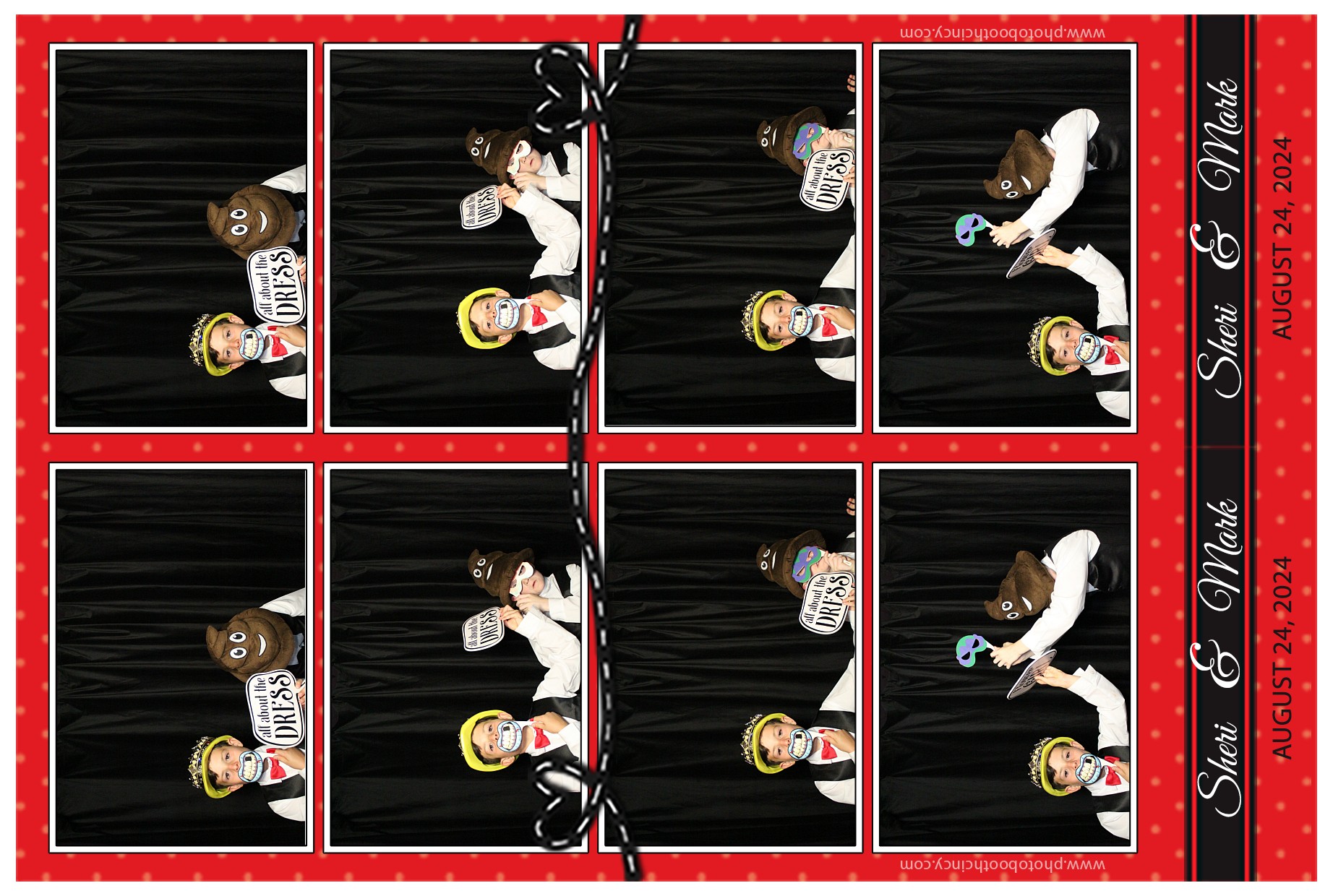 Mark & Sheri | View more photos from the event at gallery.photoboothcincy.com/u/PhotoBoothCincy/Mark-Sheri