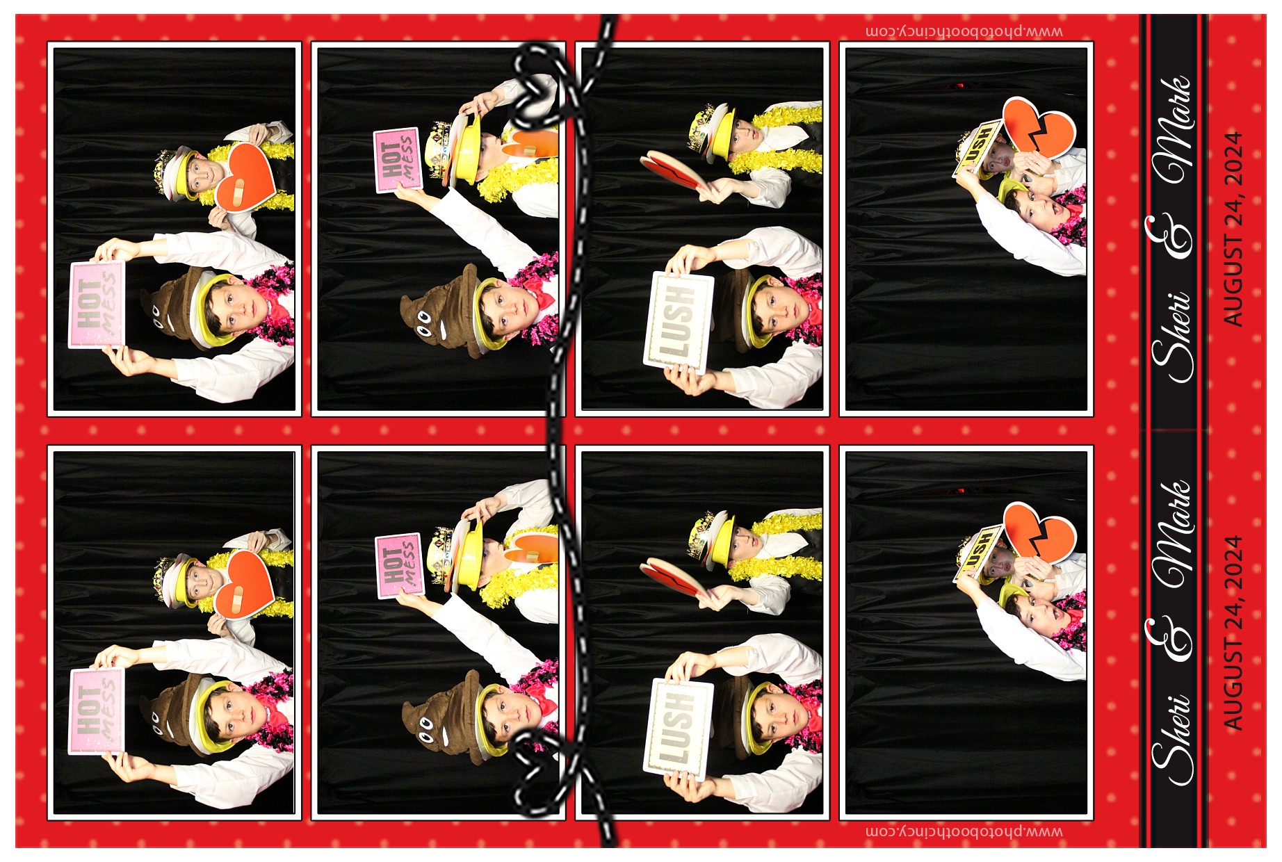 Mark & Sheri | View more photos from the event at gallery.photoboothcincy.com/u/PhotoBoothCincy/Mark-Sheri