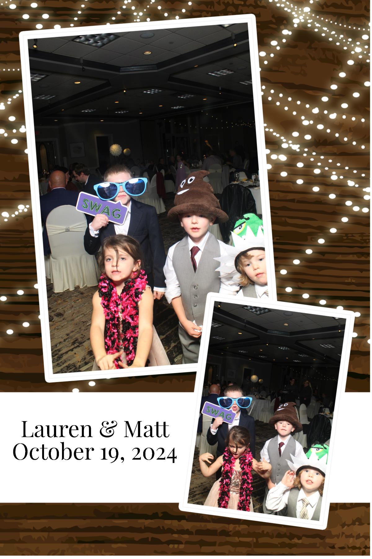 Matt & Lauren | View more photos from the event at gallery.photoboothcincy.com/u/PhotoBoothCincy/Matt-Lauren